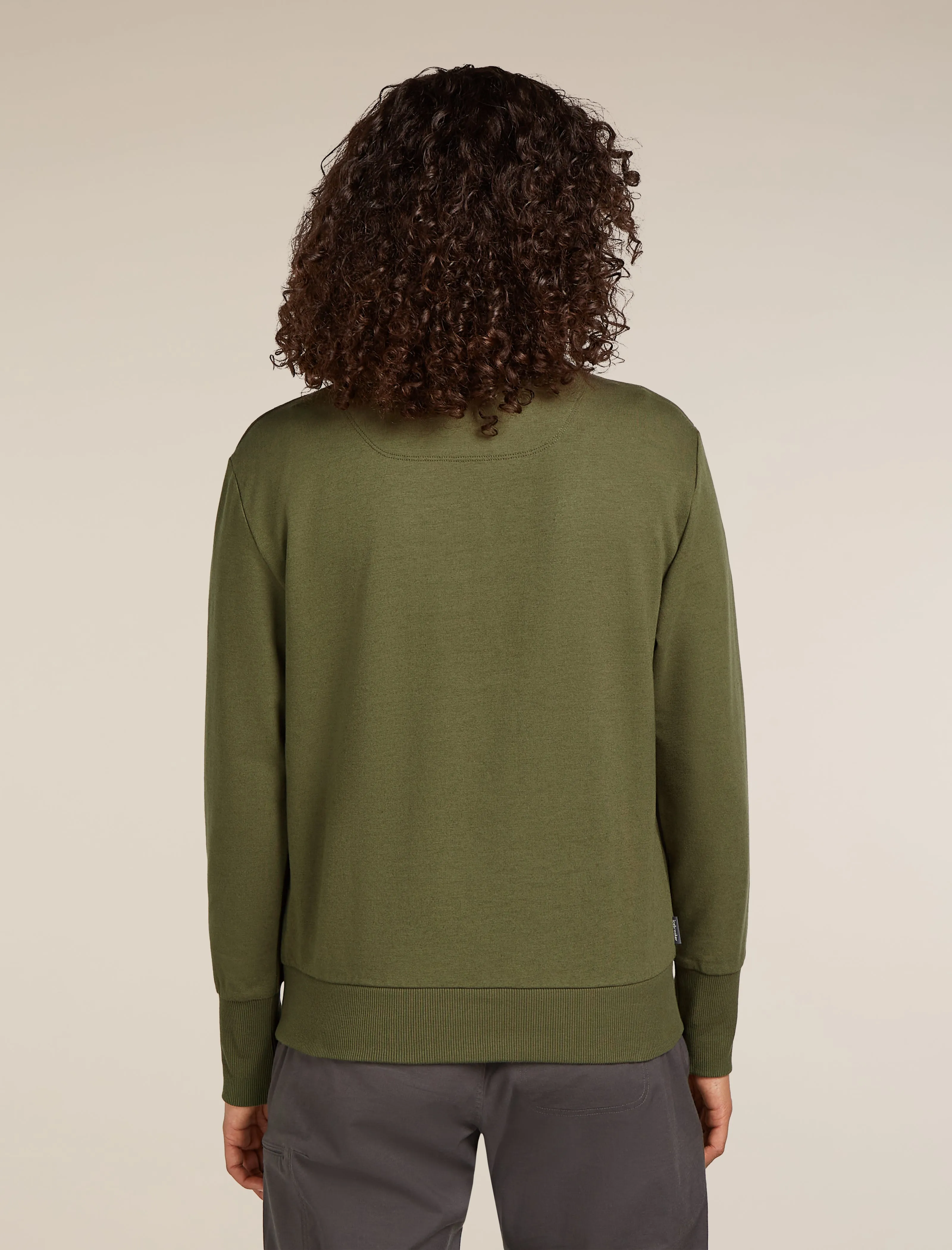 Women's Central Long Sleeve Sweatshirt sold by Icebreaker product image thumbnail 2
