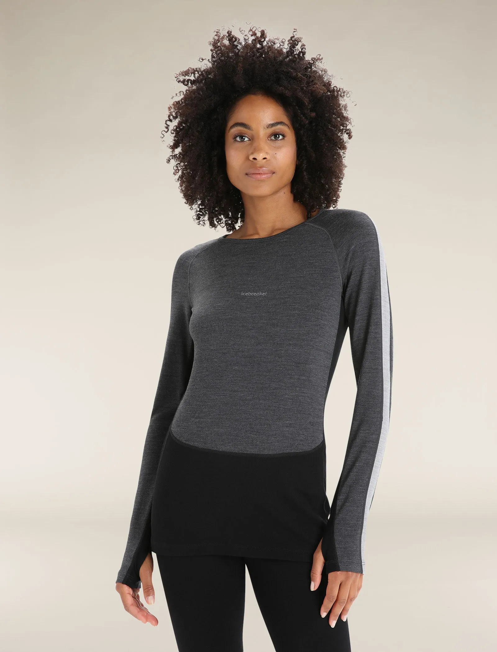 Women's 260 ZoneKnit™ Long Sleeve Crewe Thermal Top sold by Icebreaker
