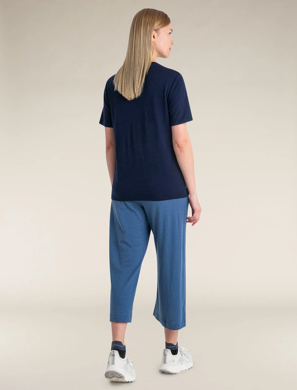 Women's Merino Linen Short Sleeve T-Shirt sold by Icebreaker product image thumbnail 4