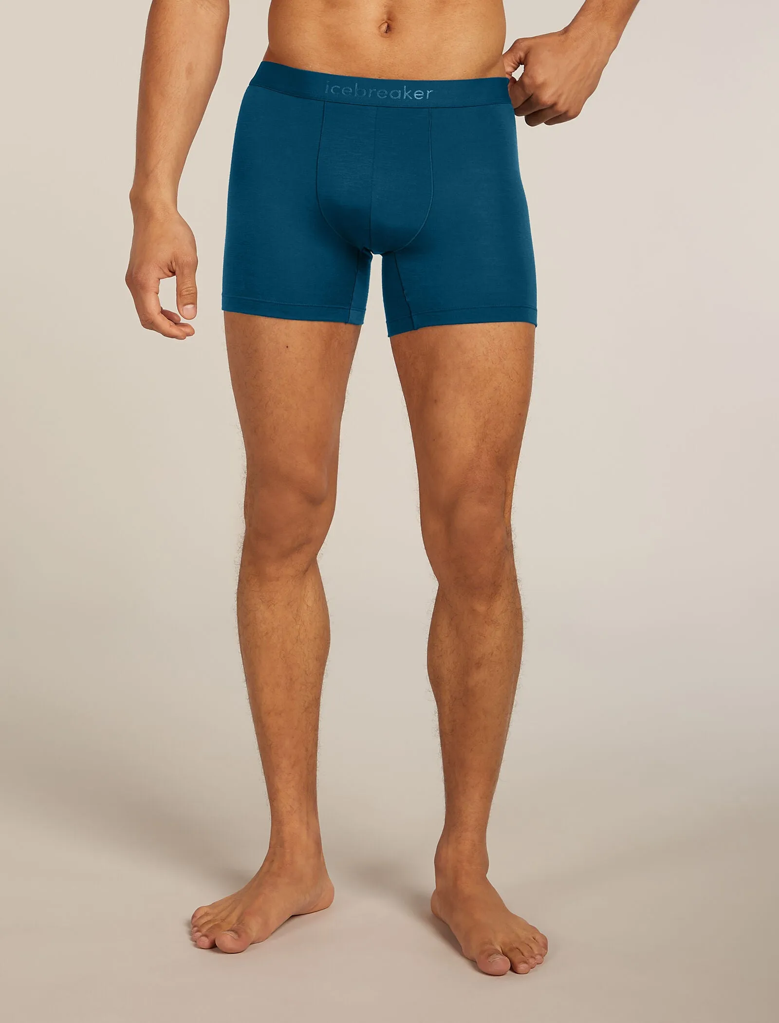 Men's Merino Blend 125 Cool-Lite™ Anatomica Boxers sold by Icebreaker