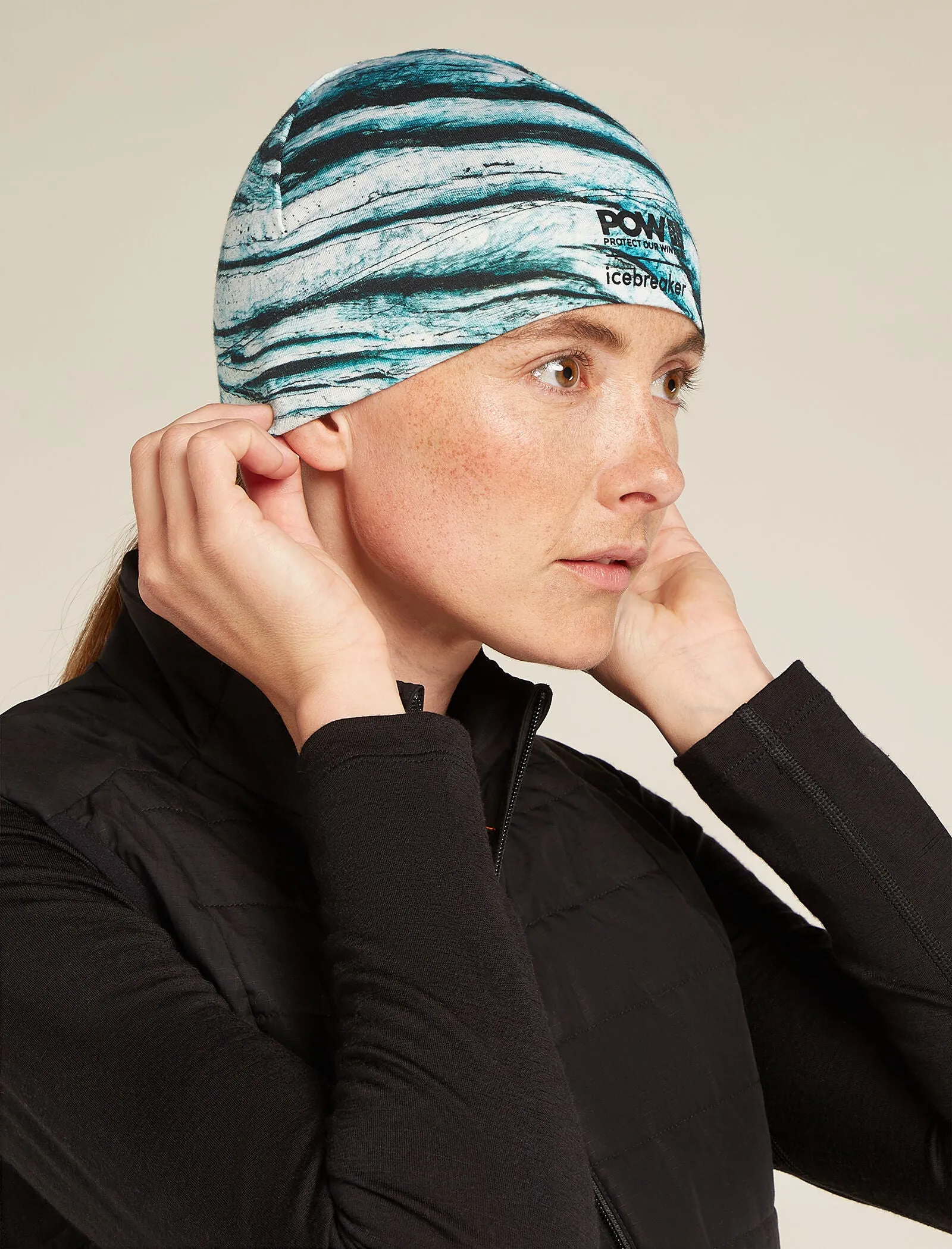Unisex Merino 200 Oasis Beanie Protect Our Winters sold by Icebreaker product image thumbnail 3