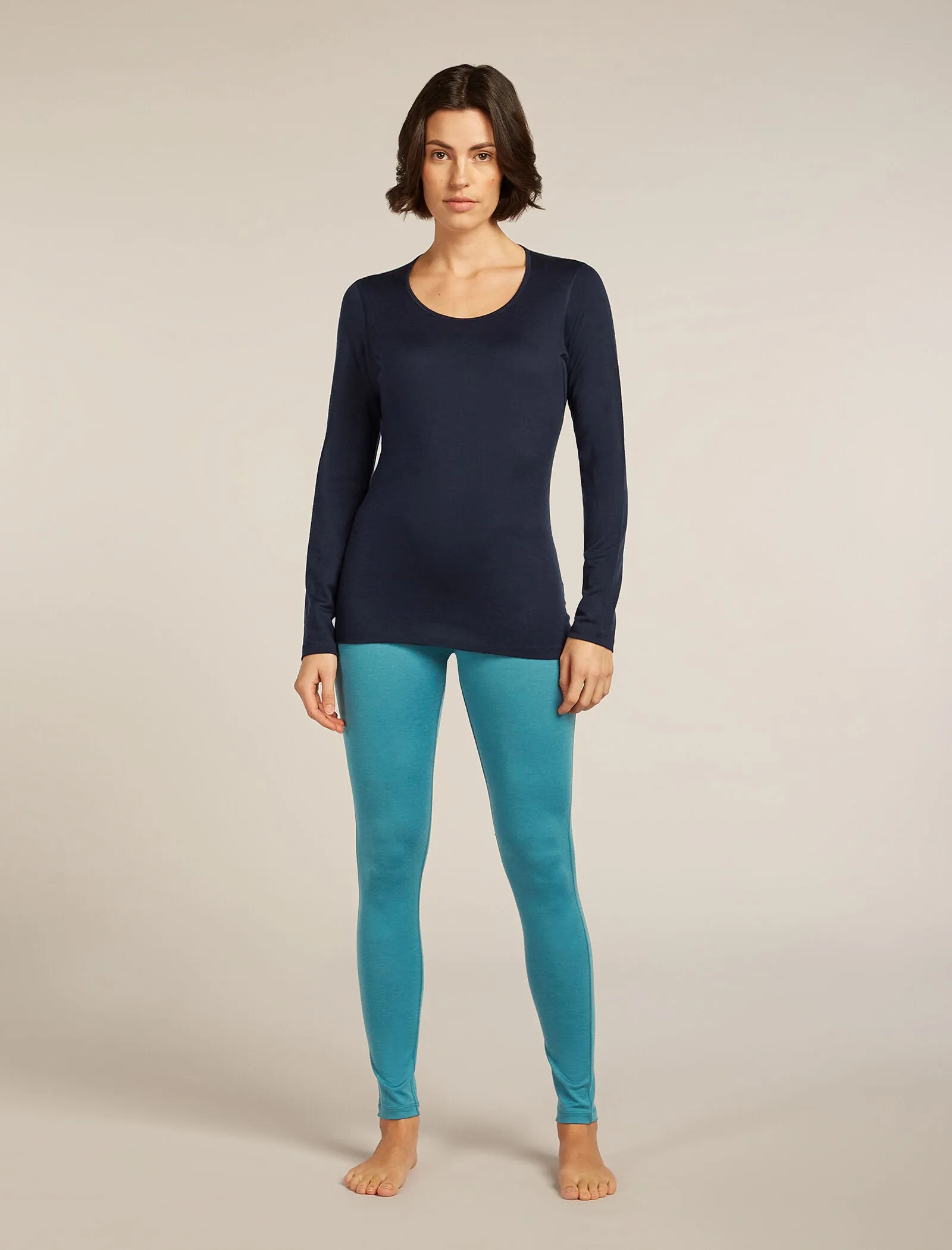 Women's Merino 200 Oasis Long Sleeve Scoop Thermal Top sold by Icebreaker product image thumbnail 3