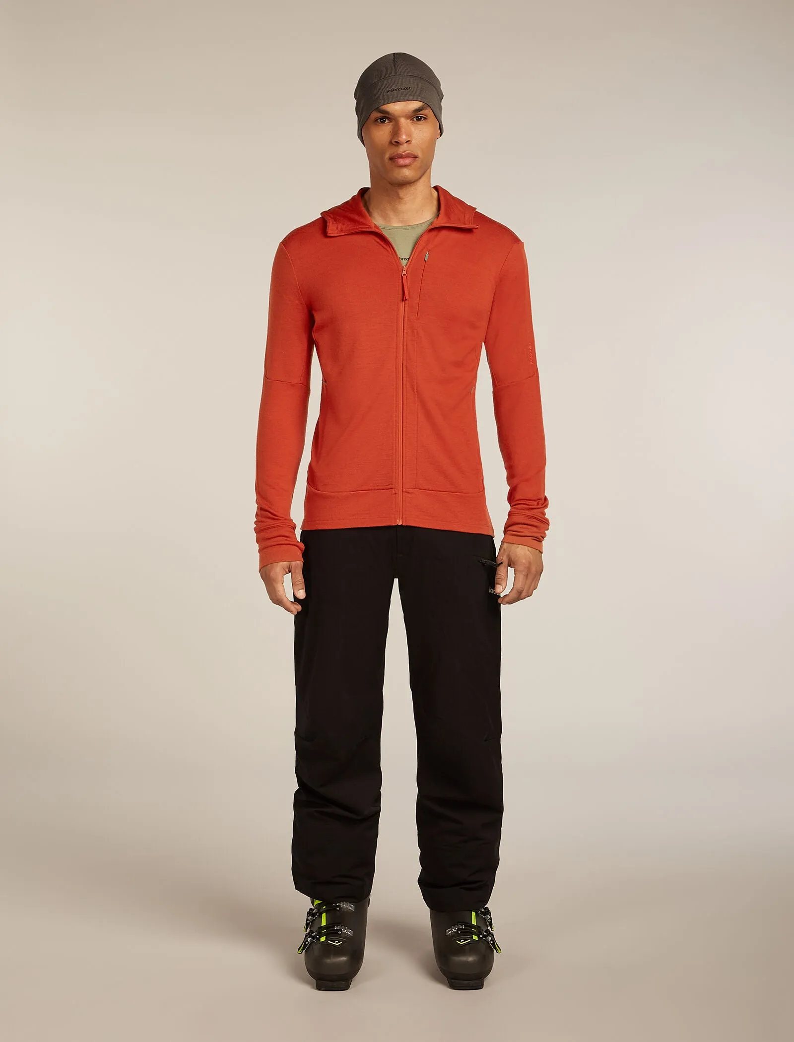 Men's Merino 260 Quantum Long Sleeve Zip Hoodie sold by Icebreaker product image thumbnail 3