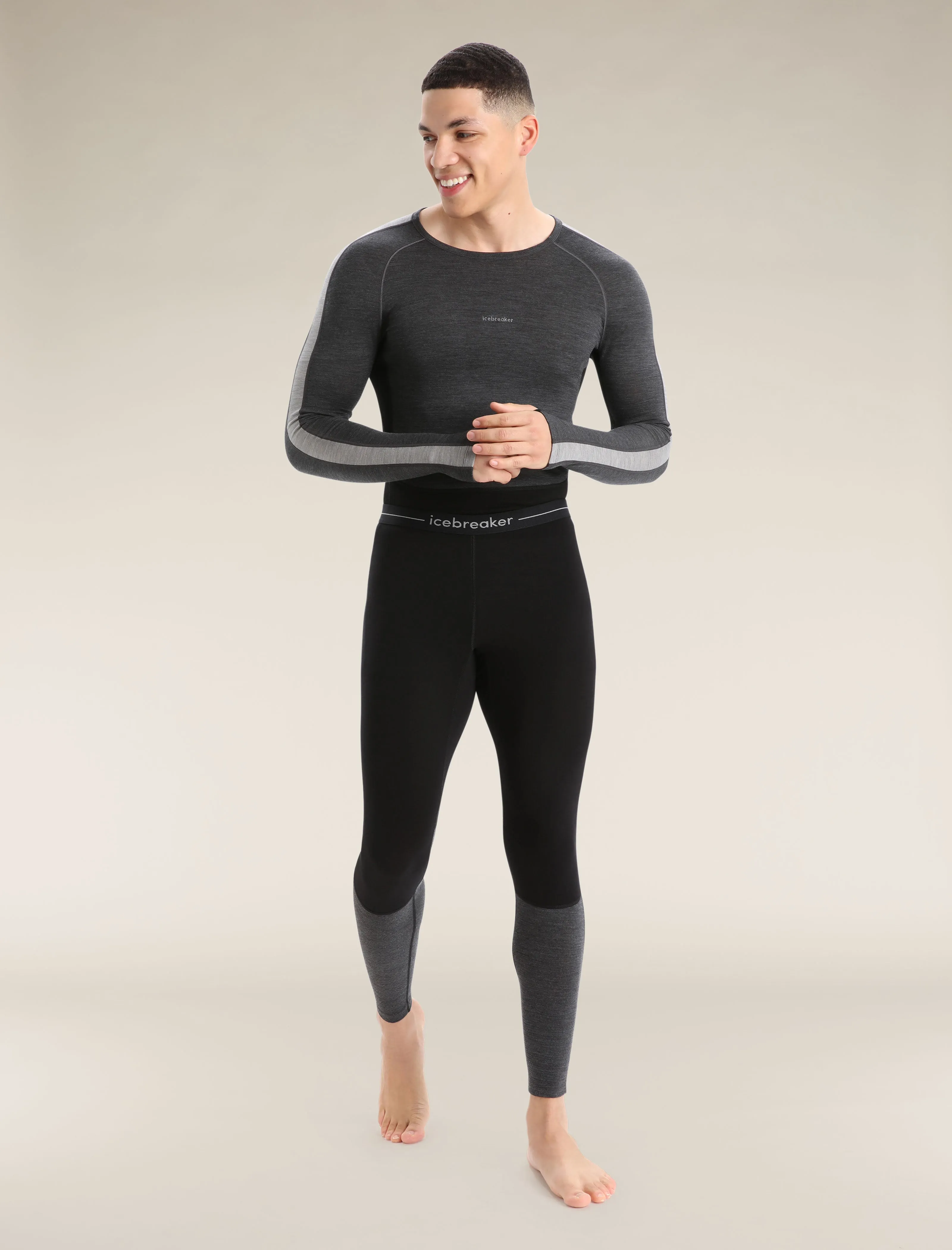 Men's Merino 200 ZoneKnit™ Thermal Leggings sold by Icebreaker product image thumbnail 3