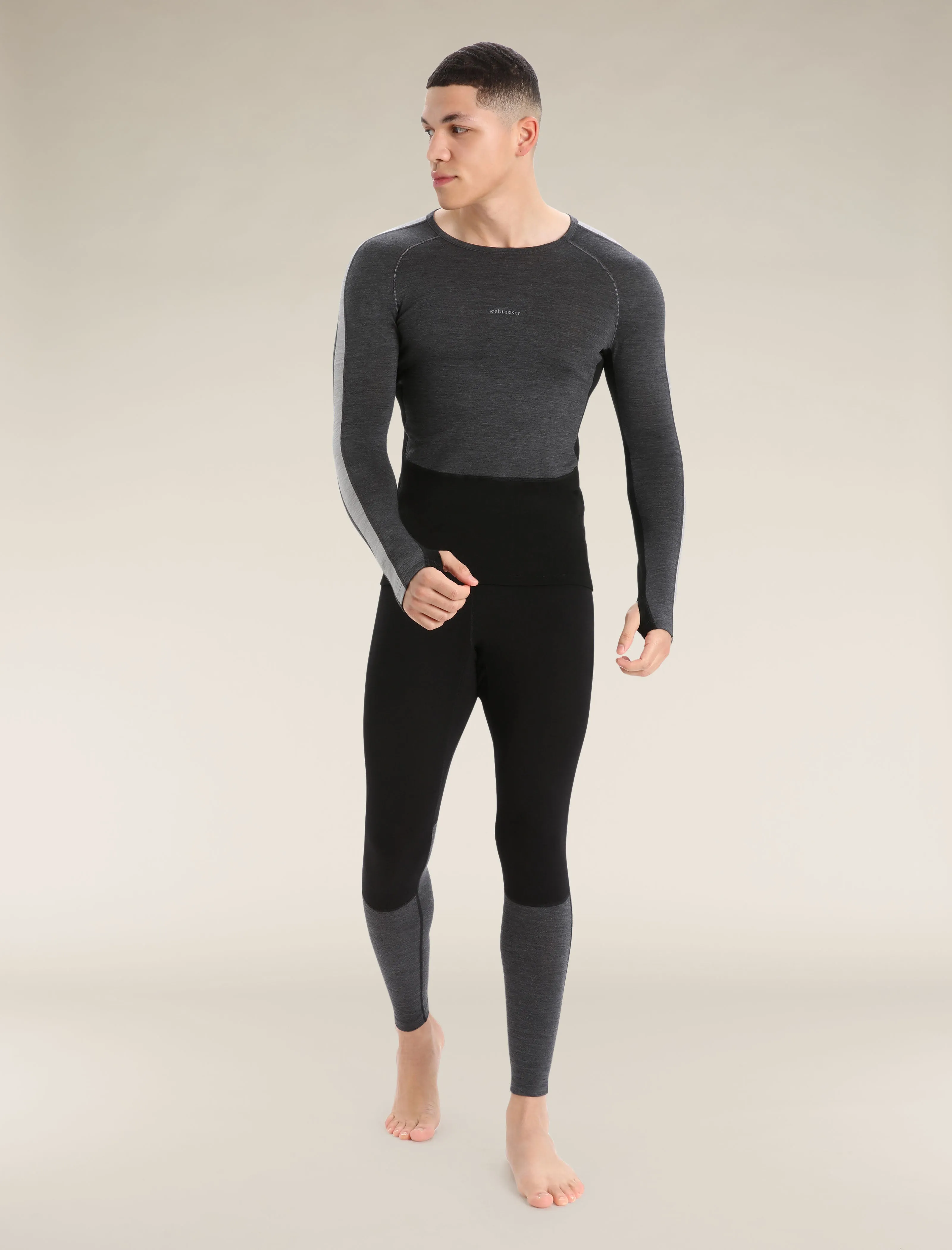 Men's 200 ZoneKnit™ Long Sleeve Crewe Thermal Top sold by Icebreaker product image thumbnail 3