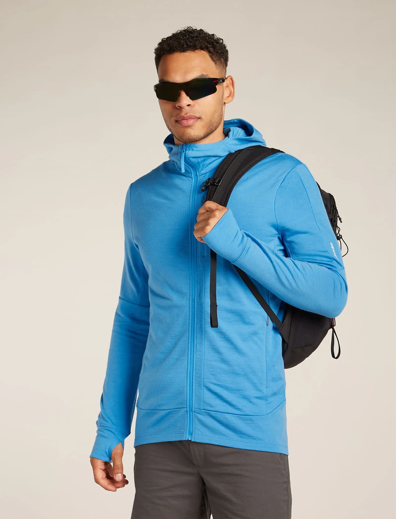 Men's Merino 260 Quantum Long Sleeve Zip Hoodie sold by Icebreaker product image thumbnail 4
