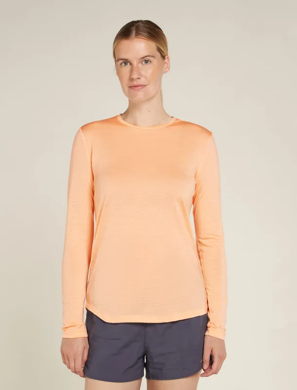 Women's Merino Blend 125 Cool-Lite™ Sphere Long Sleeve T-Shirt sold by Icebreaker