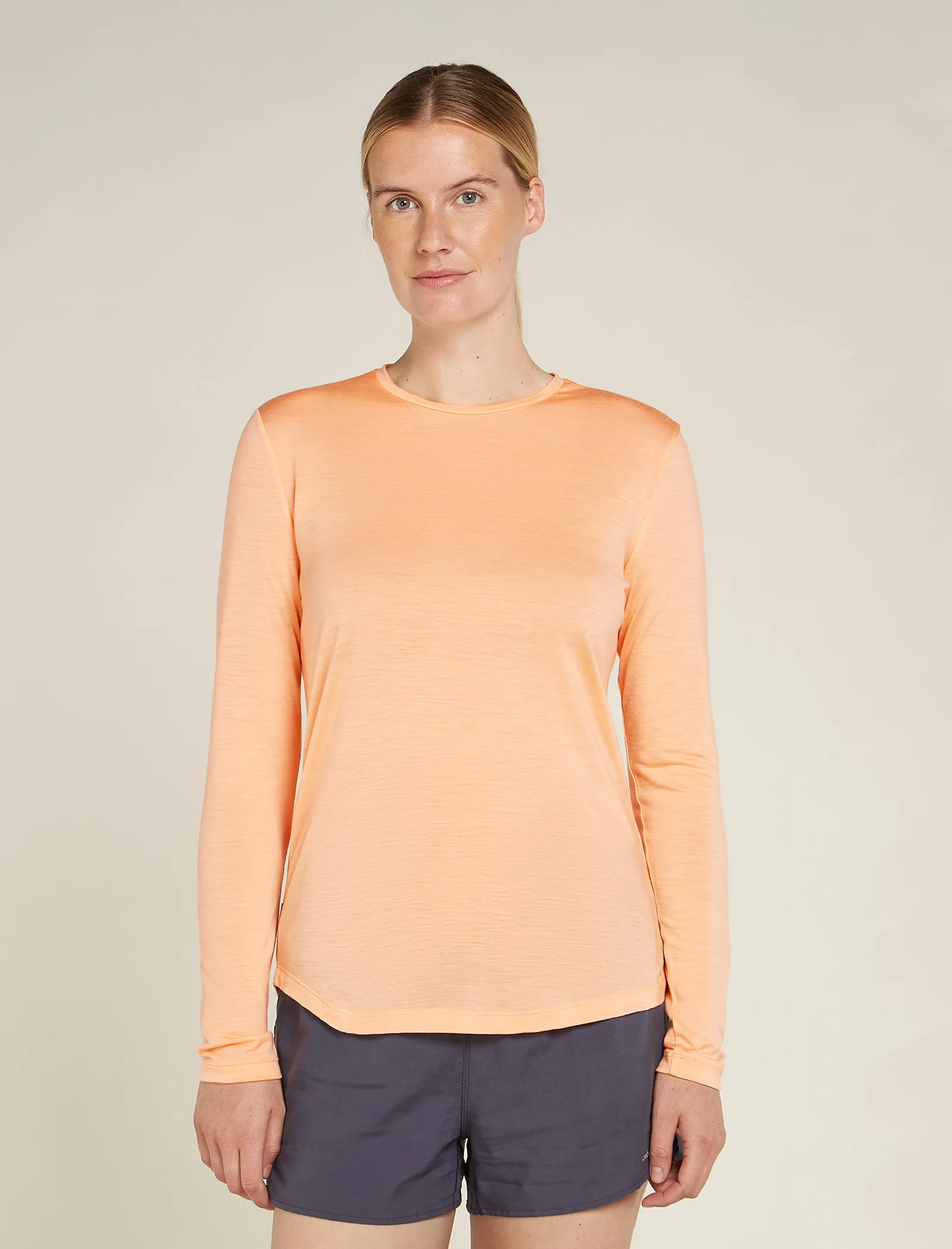 Women's Merino Blend 125 Cool-Lite™ Sphere Long Sleeve T-Shirt sold by Icebreaker