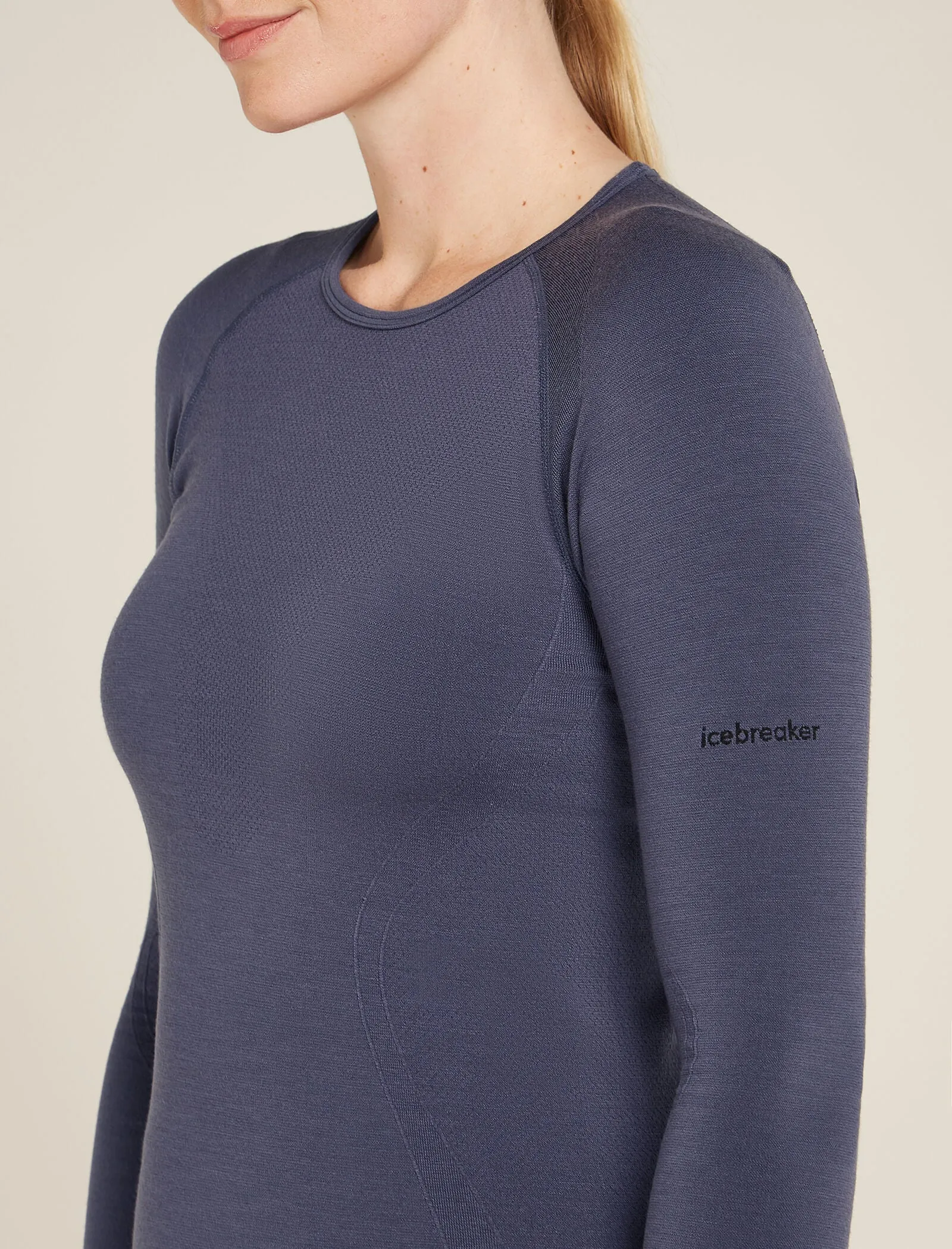 Women's Merino Blend 260 ZoneKnit™ Seamless Long Sleeve Crewe Thermal Top sold by Icebreaker product image thumbnail 5