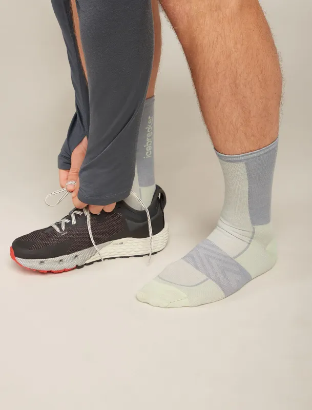 Men's Merino Blend Run+ Ultralight Crew Socks sold by Icebreaker