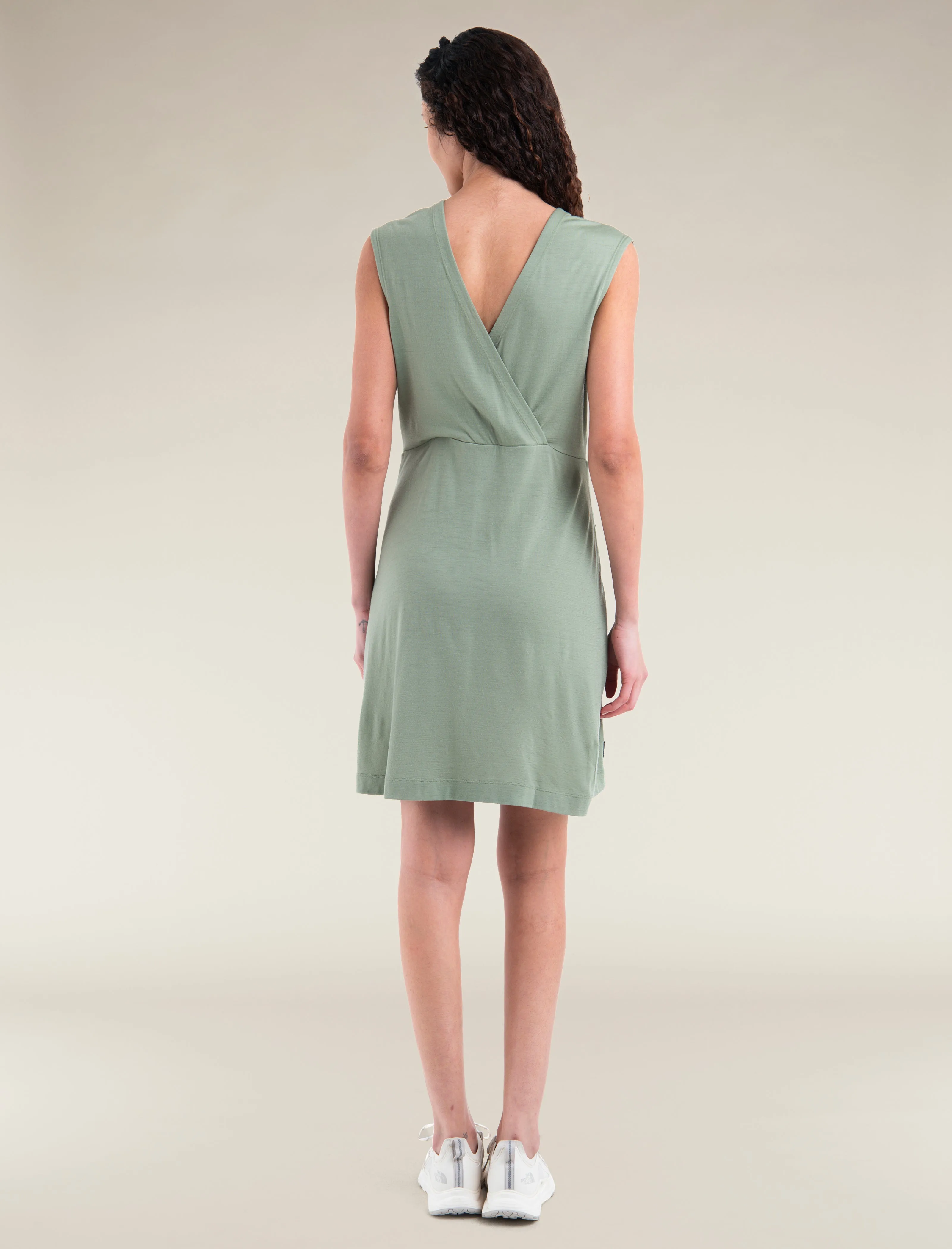 Women's Merino 200 Granary Sleeveless V Neck Dress sold by Icebreaker product image thumbnail 2