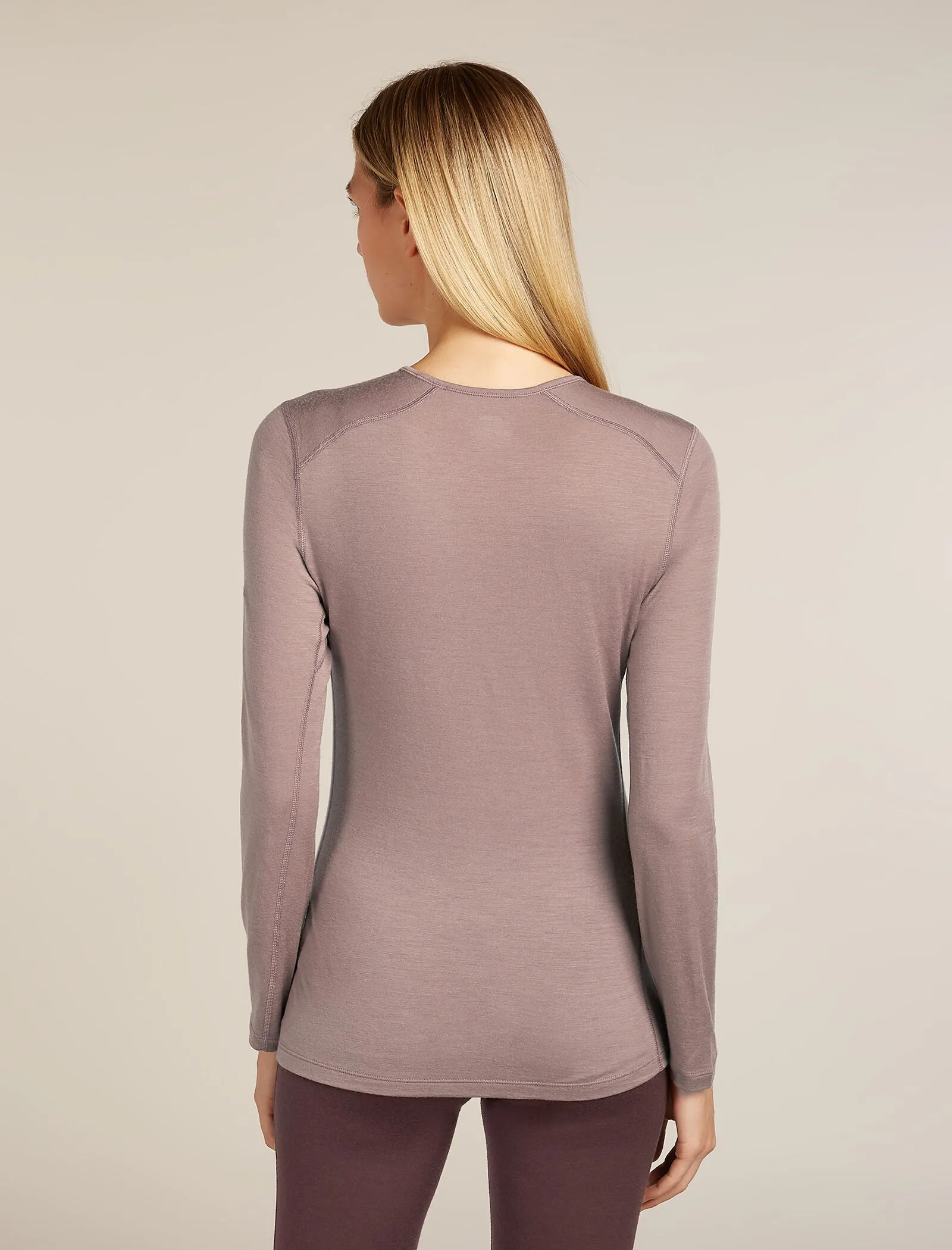 Women's Merino 200 Oasis Long Sleeve Crewe Thermal Top Rainer Ridge sold by Icebreaker product image thumbnail 2