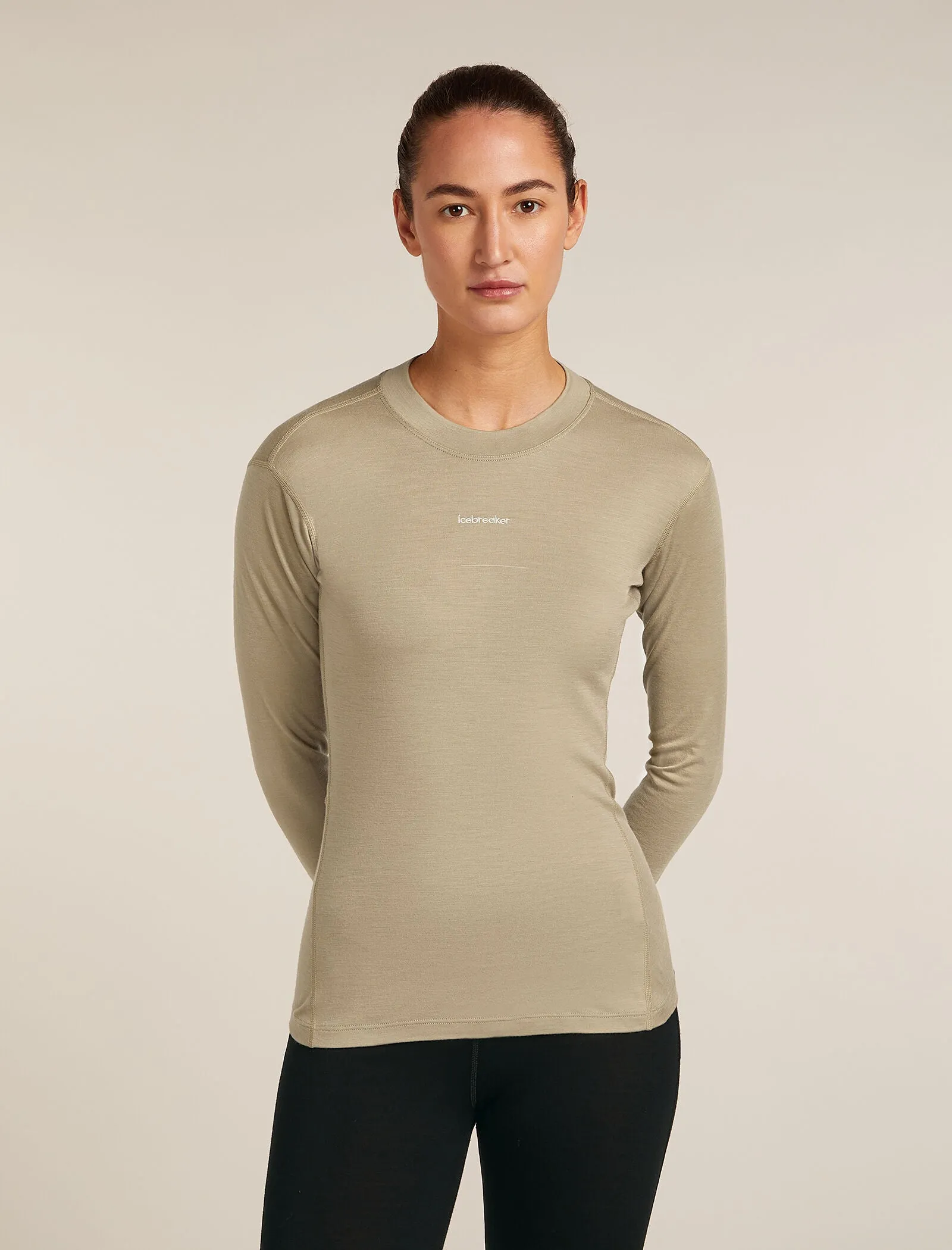 Women's 200 MerinoFine™ Ace Long Sleeve Mock Neck Thermal Top sold by Icebreaker