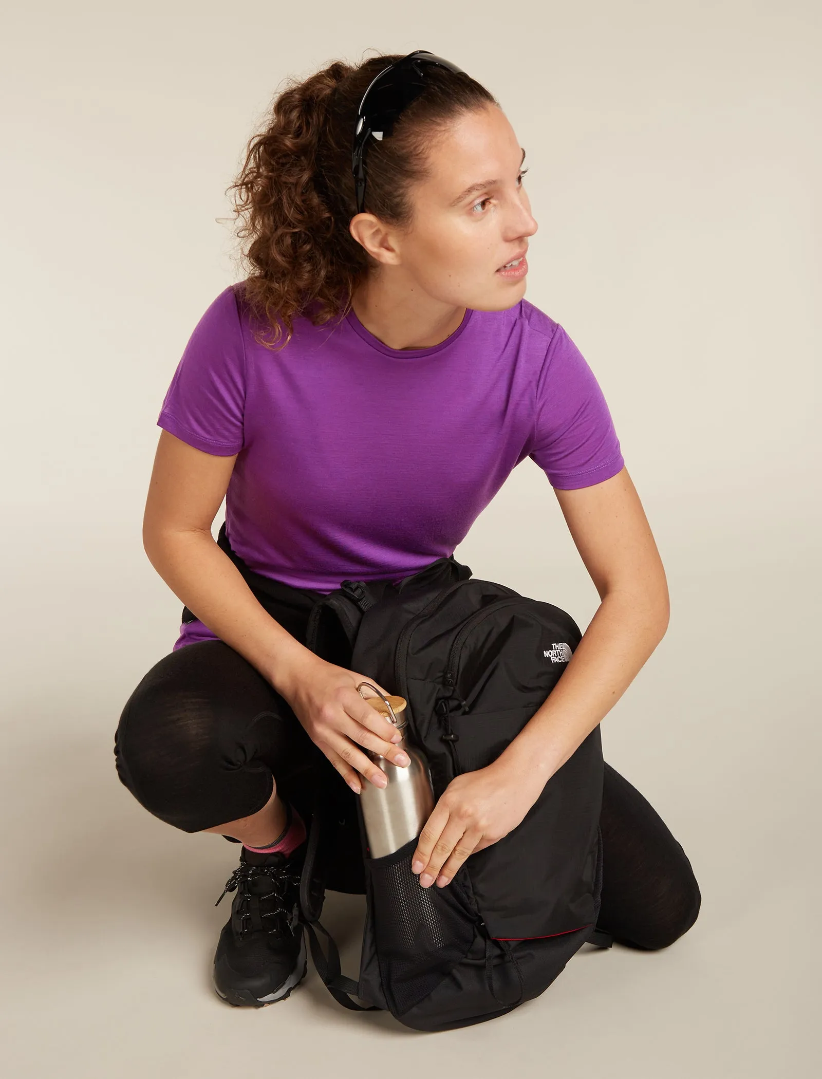 Women's Merino Blend 125 Cool-Lite™ Sphere Short Sleeve T-Shirt sold by Icebreaker product image thumbnail 4