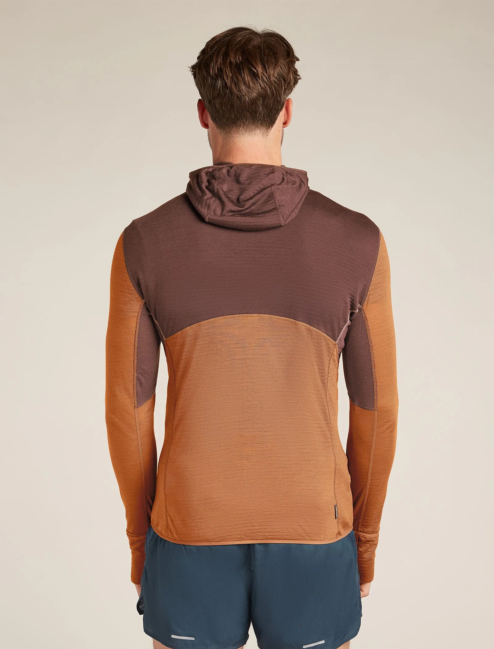 Men's Merino Blend 200 Realfleece™ Descender Long Sleeve Zip Hoodie sold by Icebreaker product image thumbnail 2