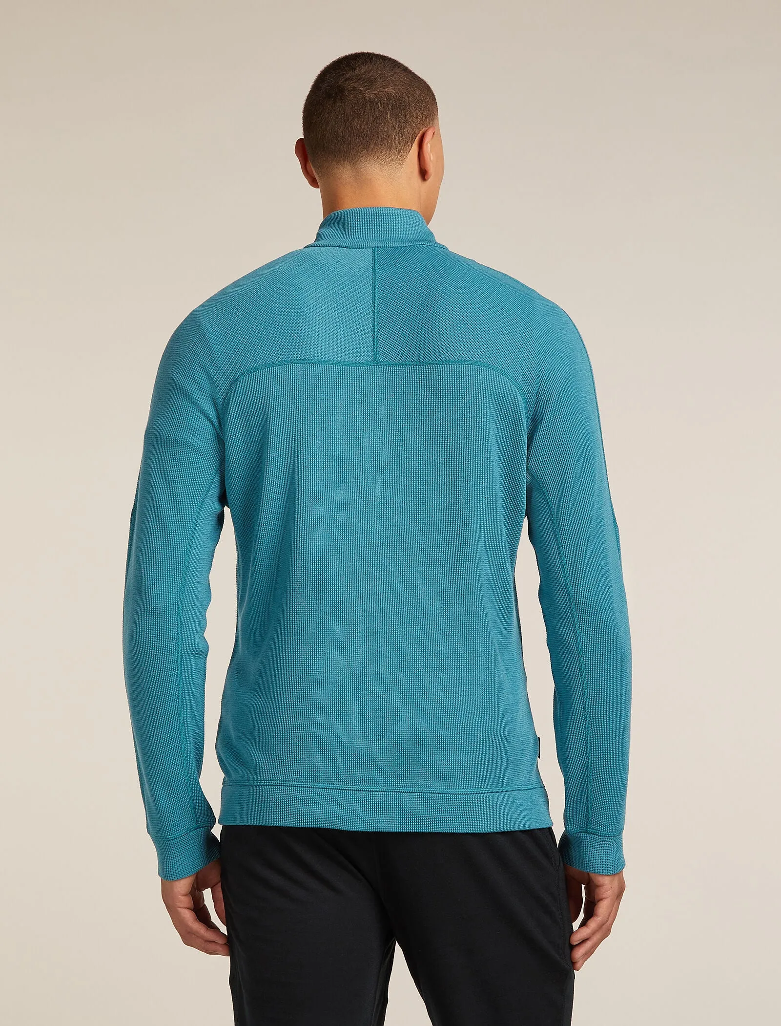 Men's Merino 260 Waffle Knit Wander Long Sleeve Half Zip sold by Icebreaker product image thumbnail 2
