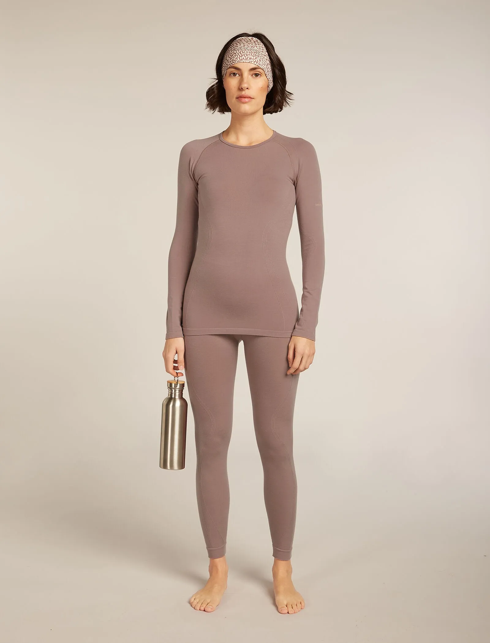 Women's Merino Blend 260 ZoneKnit™ Seamless Long Sleeve Crewe Thermal Top sold by Icebreaker product image thumbnail 4