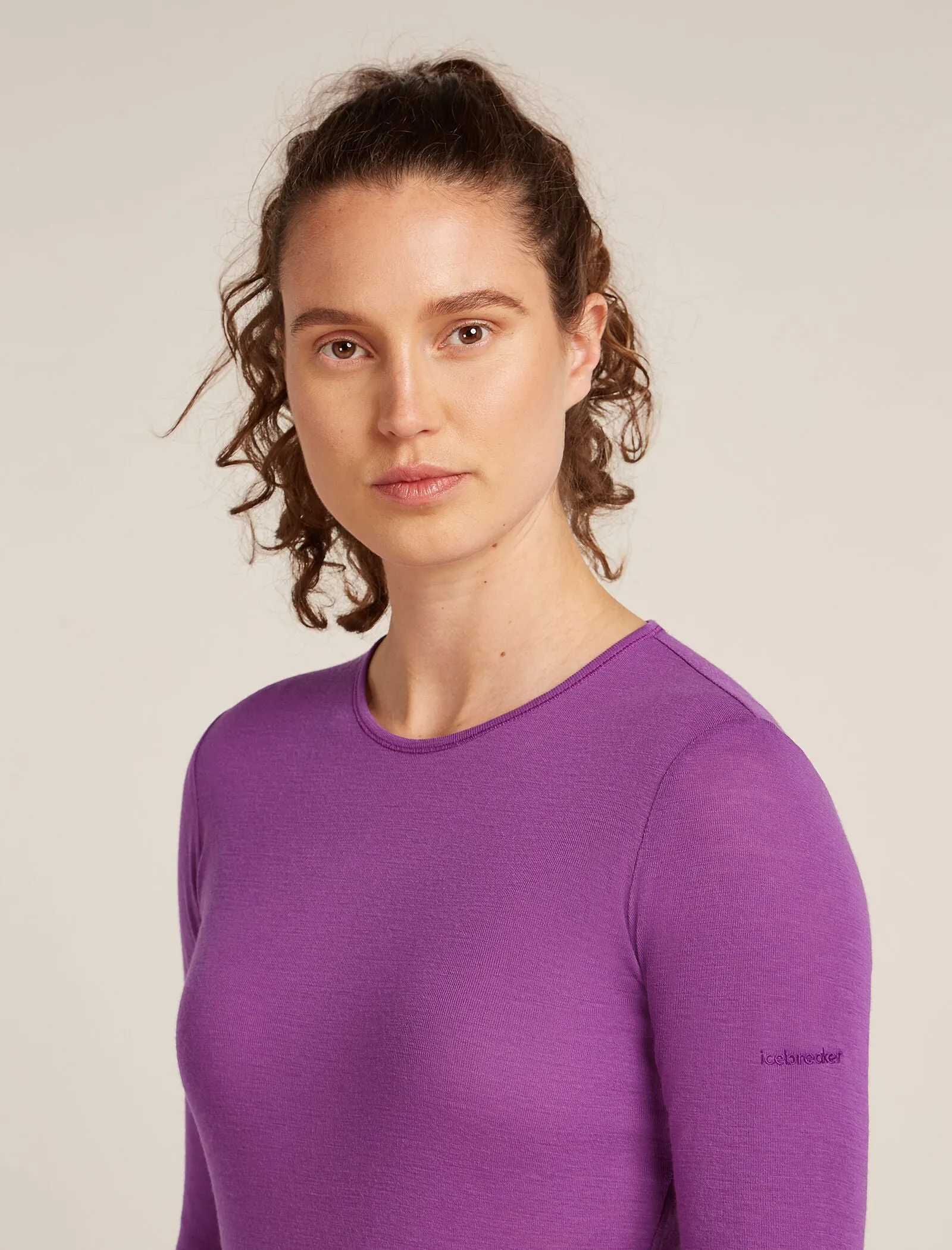 Women's Merino 175 Everyday Long Sleeve Crewe Thermal Top sold by Icebreaker product image thumbnail 5