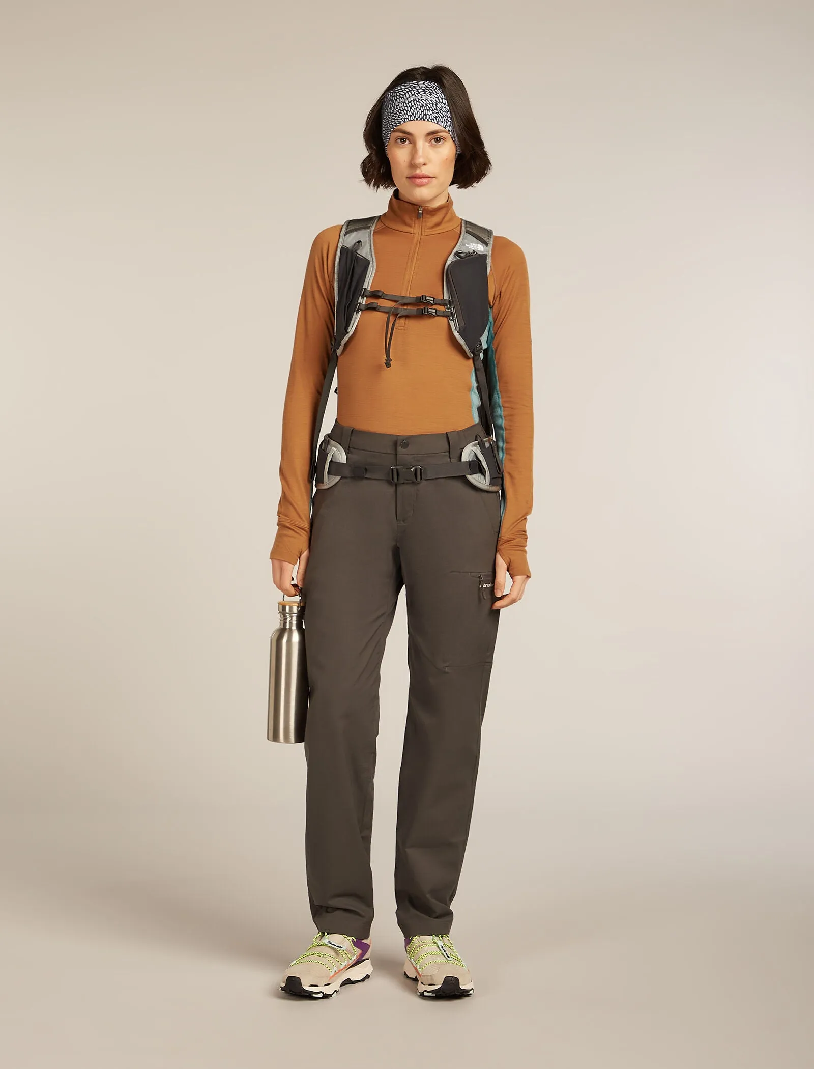 Women's Merino 200 ZoneKnit™ Long Sleeve Half Zip Thermal Top sold by Icebreaker product image thumbnail 4