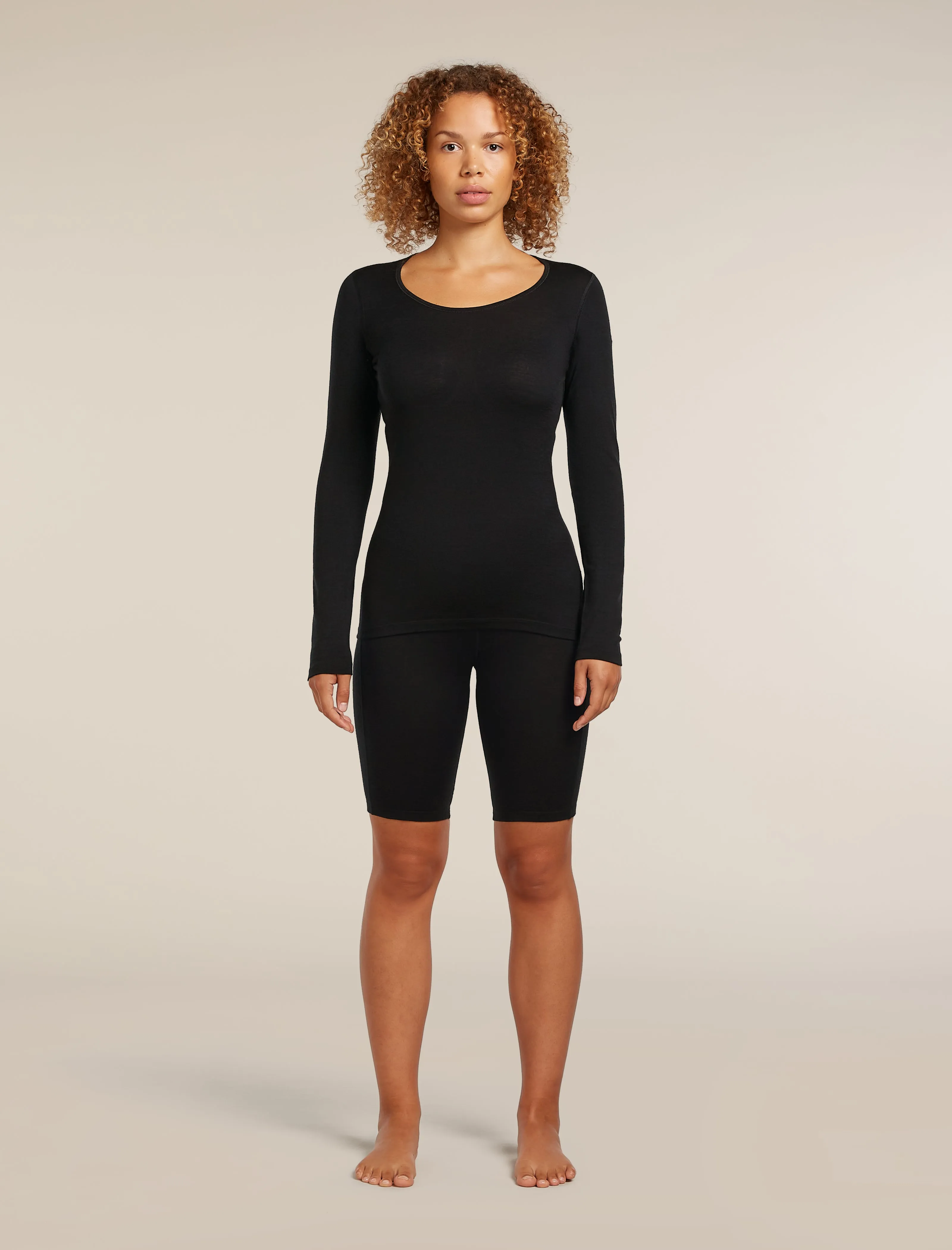 Women's Merino 200 Oasis Long Sleeve Scoop Thermal Top sold by Icebreaker product image thumbnail 3