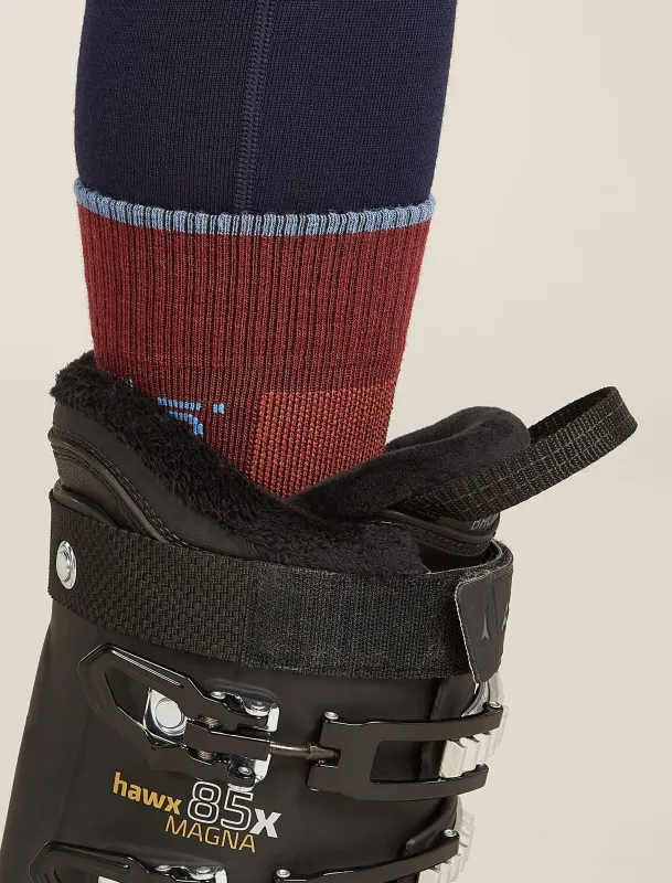 Women's Merino Ski+ Light Over The Calf Socks sold by Icebreaker