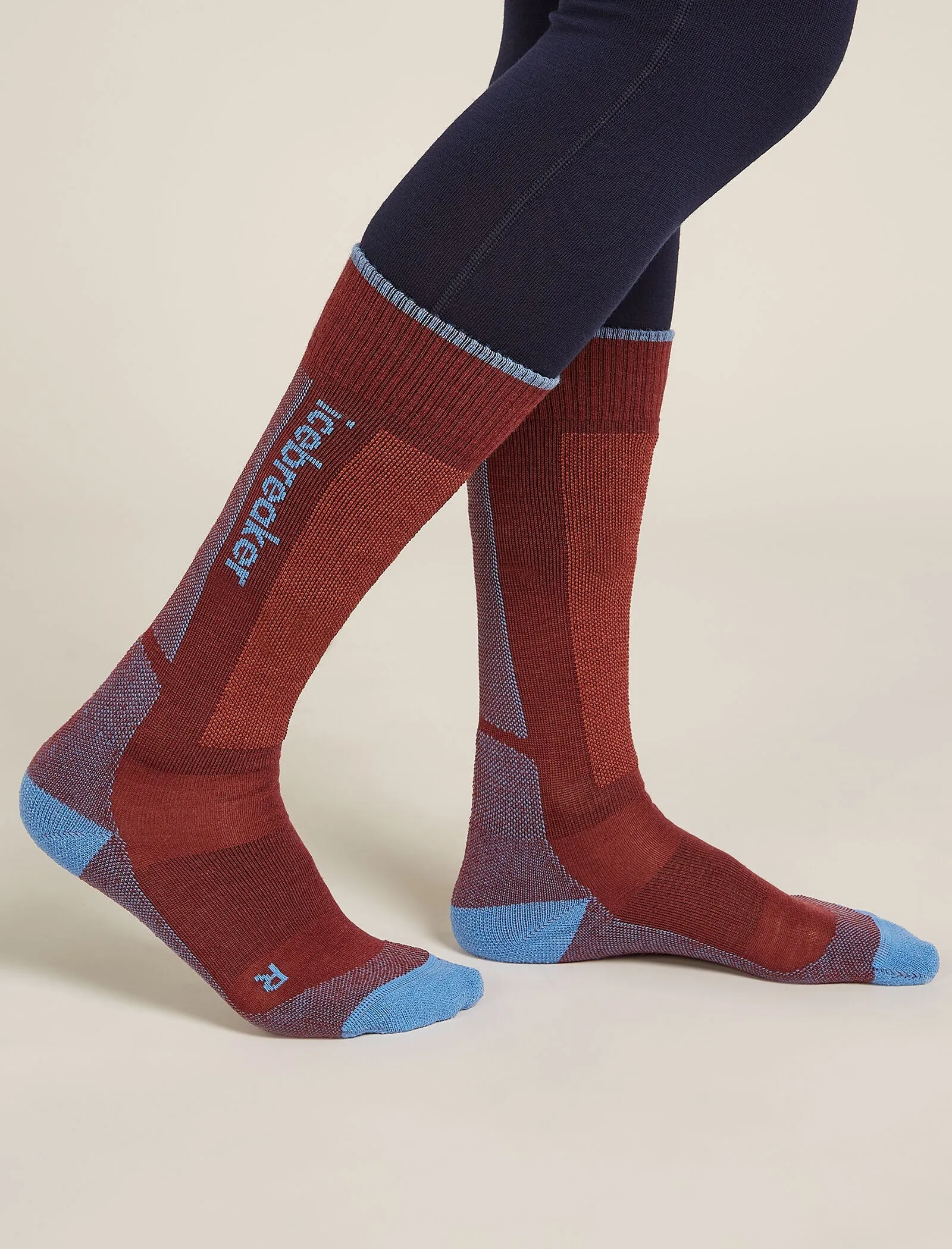 Women's Merino Ski+ Light Over The Calf Socks sold by Icebreaker product image thumbnail 2