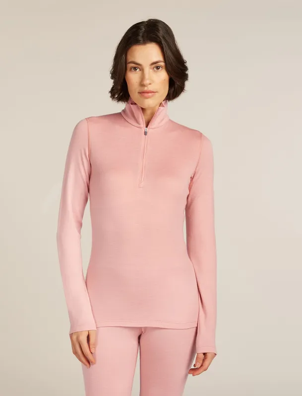 Women's Merino 260 Tech Long Sleeve Half Zip Thermal Top sold by Icebreaker