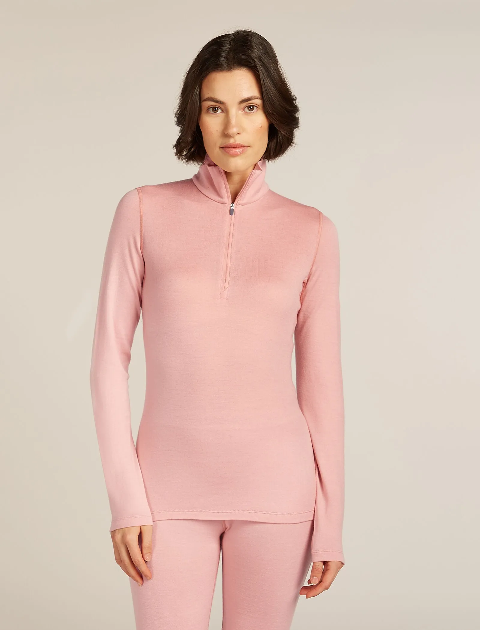 Women's Merino 260 Tech Long Sleeve Half Zip Thermal Top sold by Icebreaker