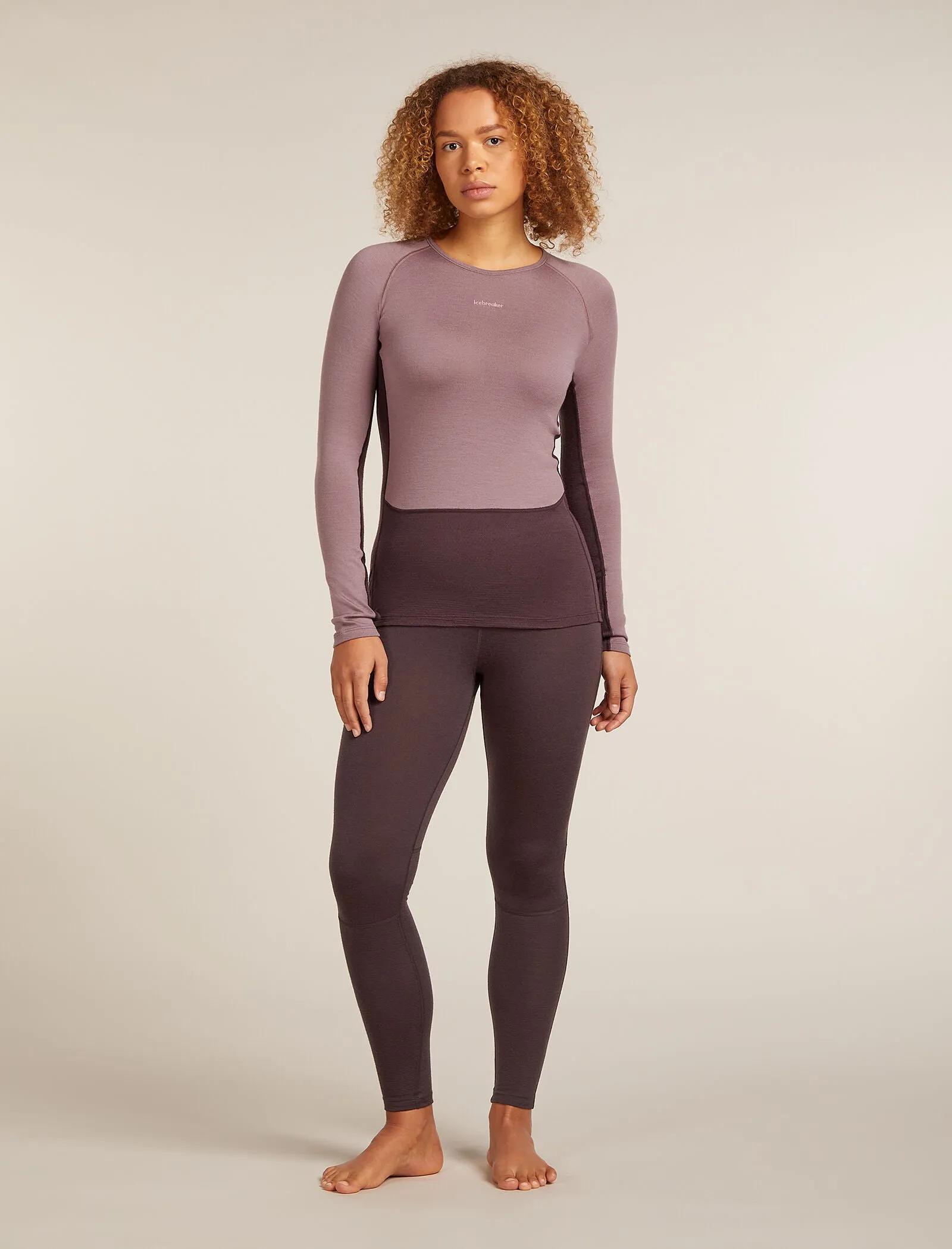 Women's Merino 260 ZoneKnit™ Long Sleeve Crewe Thermal Top sold by Icebreaker product image thumbnail 3