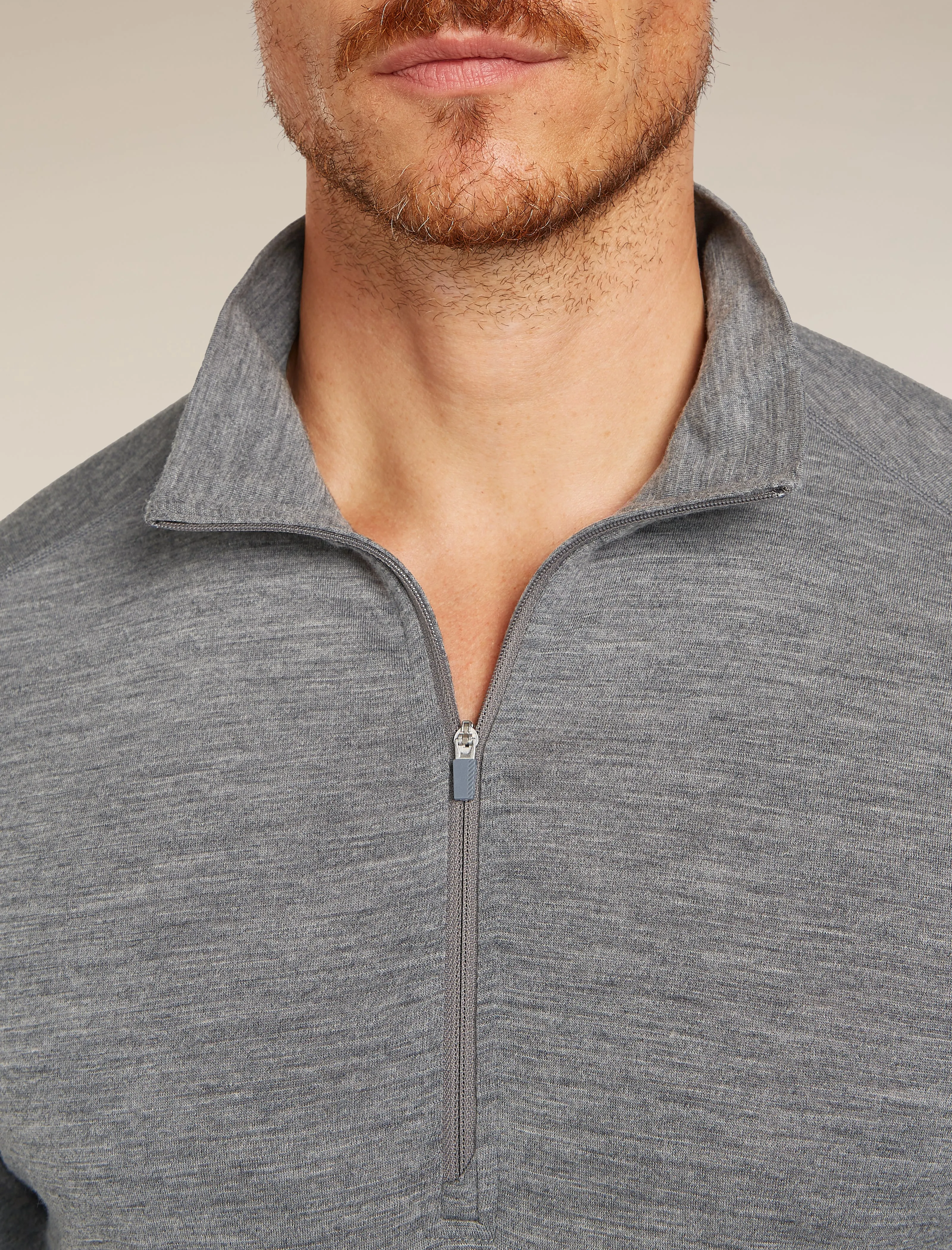 Men's Merino 200 Oasis Long Sleeve Half Zip Thermal Top sold by Icebreaker product image thumbnail 5