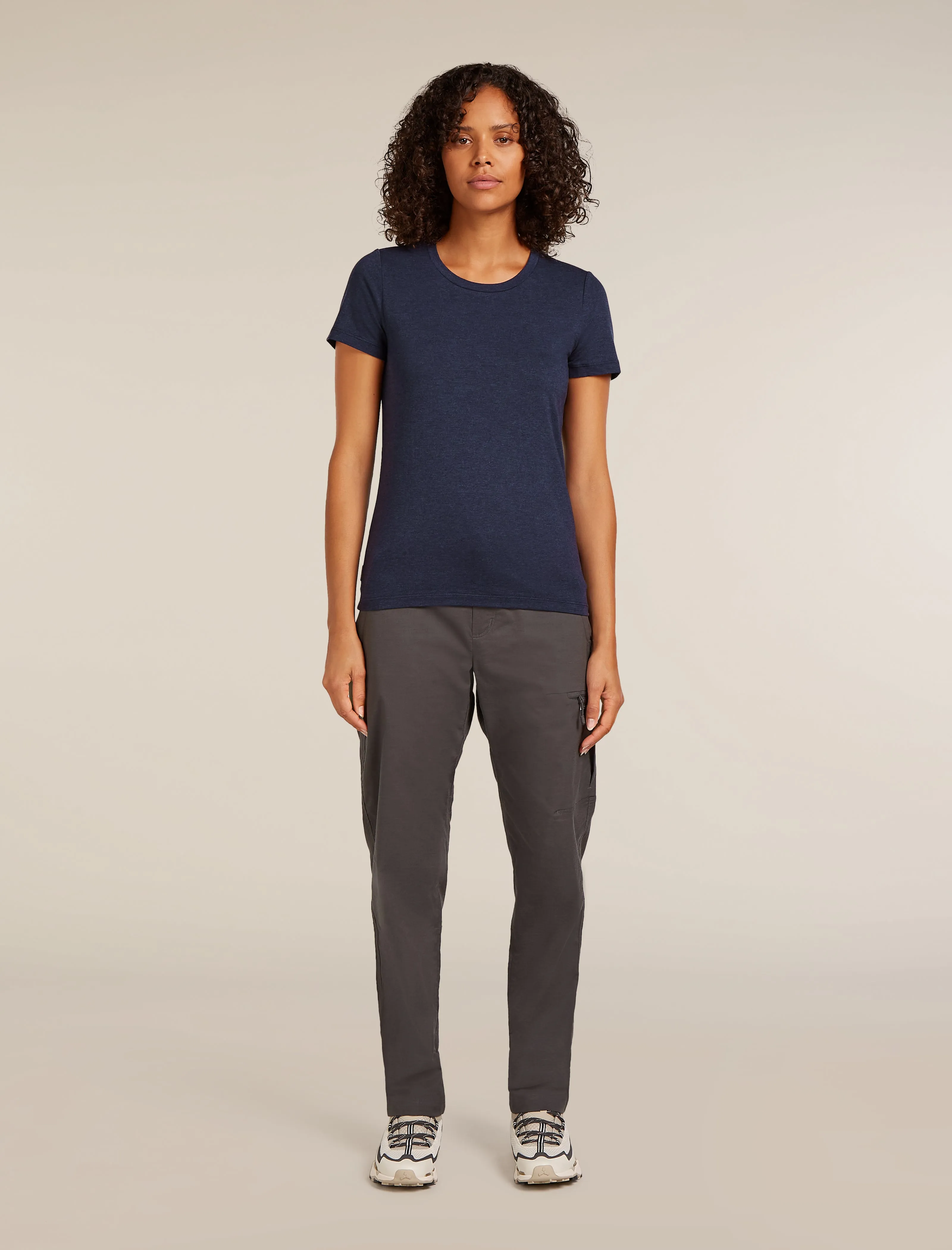 Women's Central Classic Short Sleeve T-Shirt sold by Icebreaker product image thumbnail 3