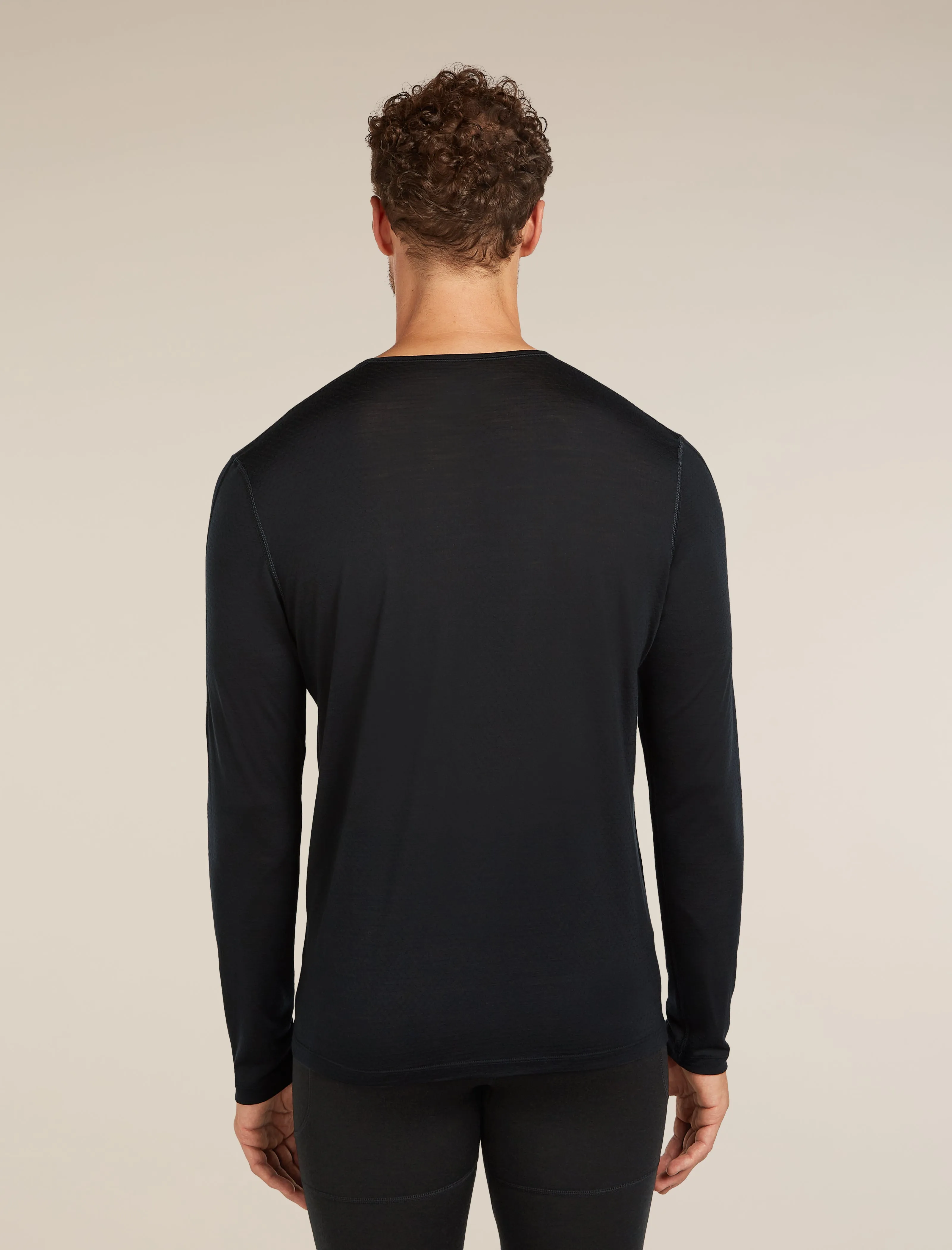 Men's Merino Blend 125 ZoneKnit™ Energy Wind Long Sleeve T-Shirt sold by Icebreaker product image thumbnail 2