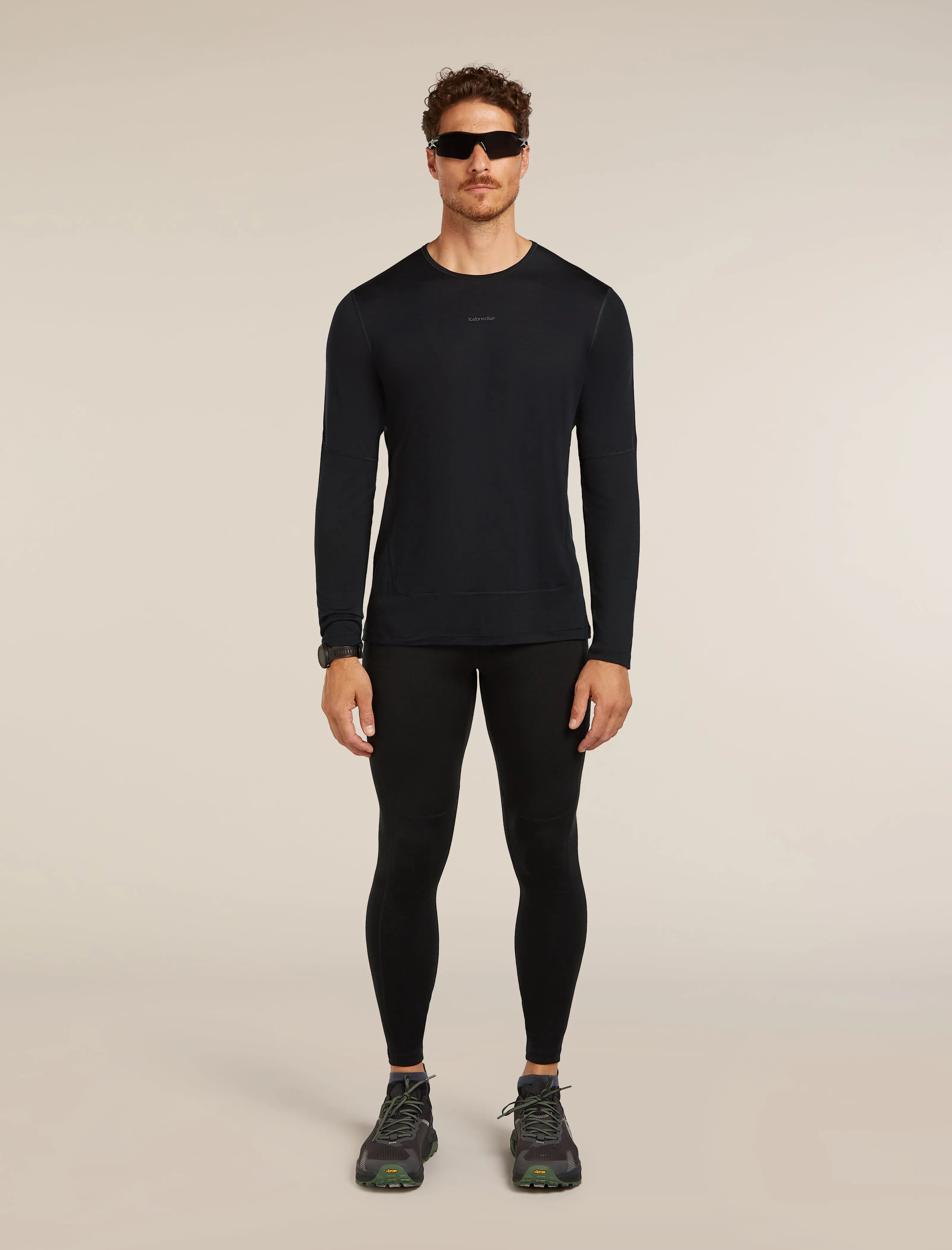 Men's Merino Blend 125 ZoneKnit™ Energy Wind Long Sleeve T-Shirt sold by Icebreaker product image thumbnail 4