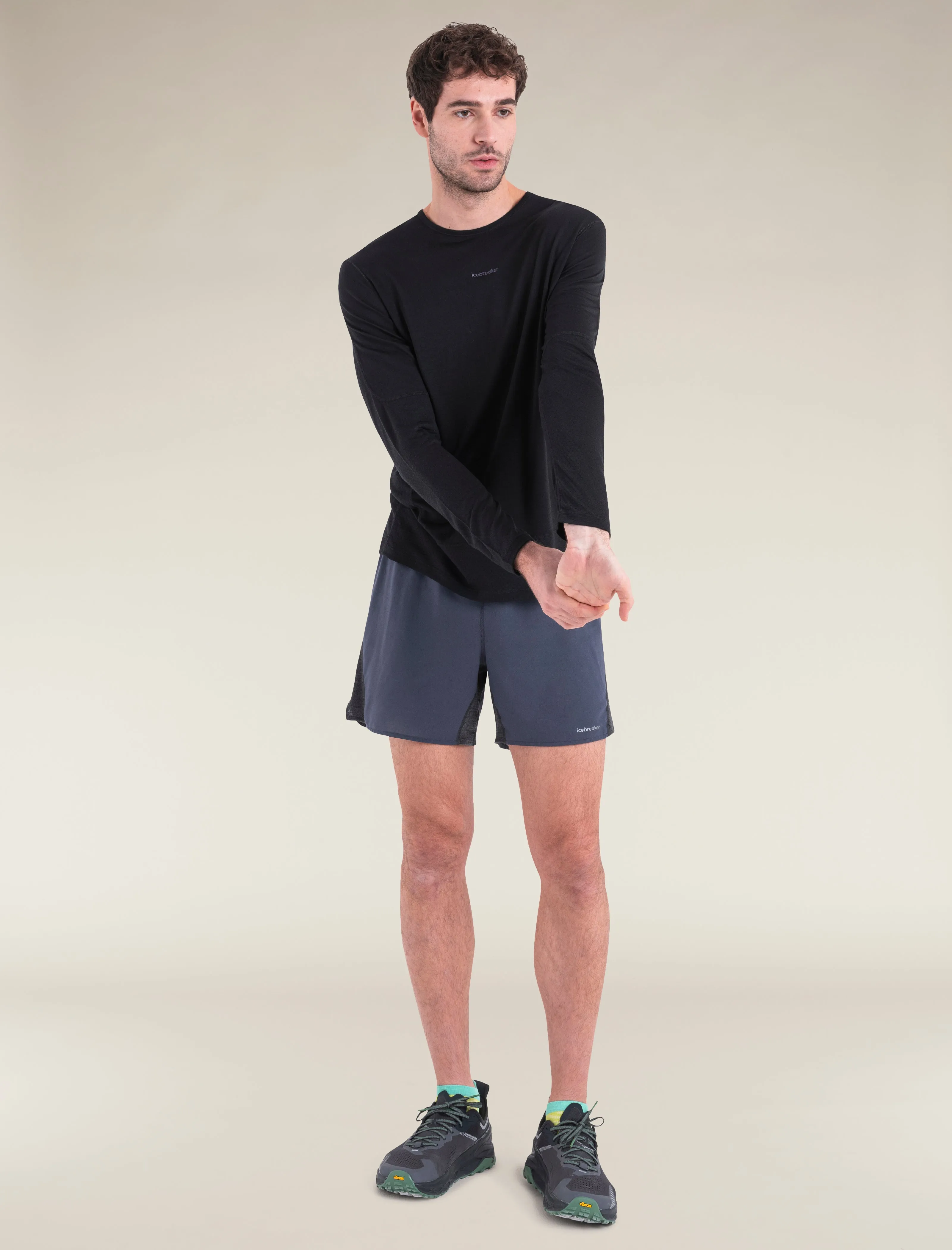 Men's Merino Blend 125 ZoneKnit™ Energy Wind Long Sleeve T-Shirt sold by Icebreaker product image thumbnail 5