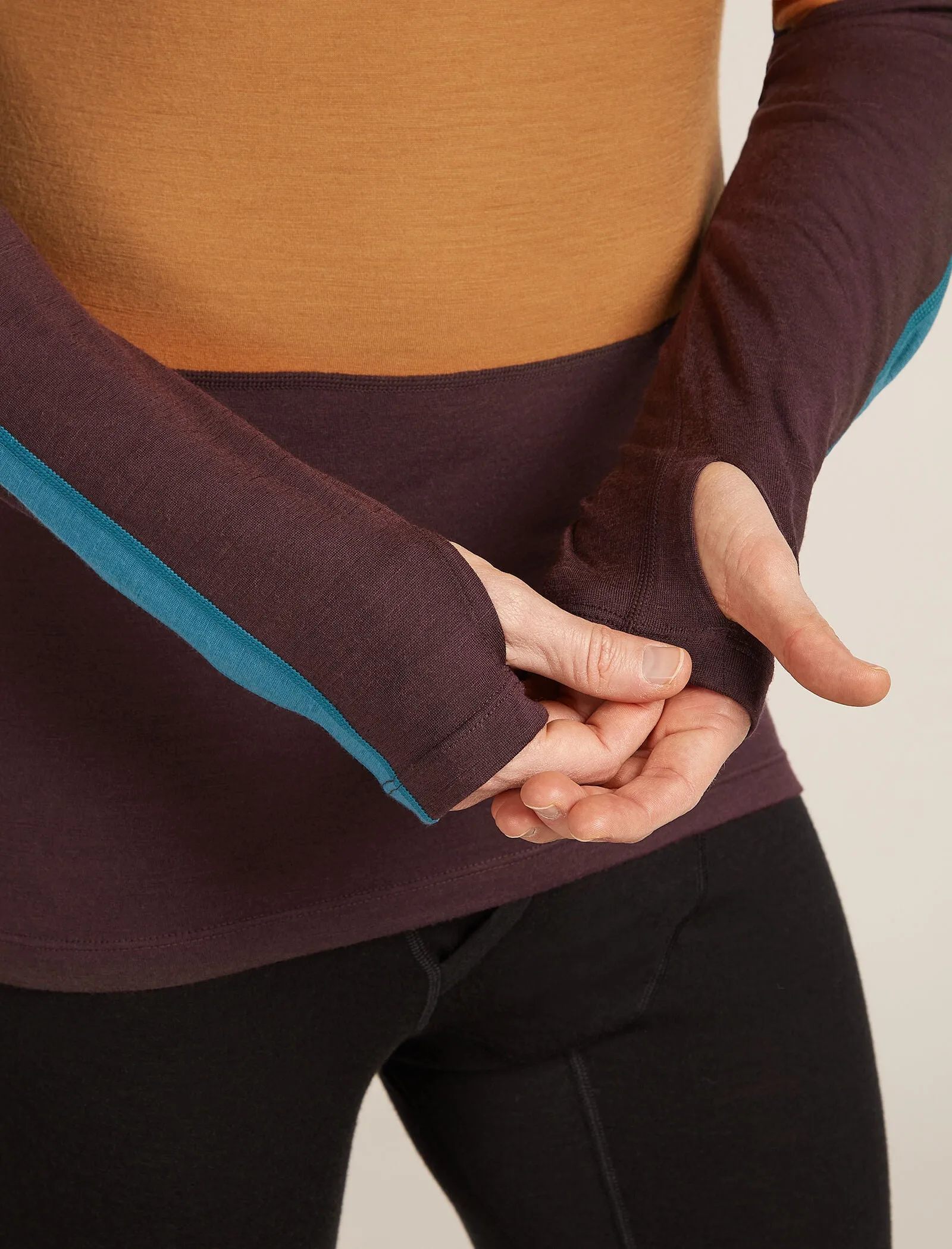 Men's Merino 200 Oasis+ Long Sleeve Crewe Thermal Top sold by Icebreaker product image thumbnail 5