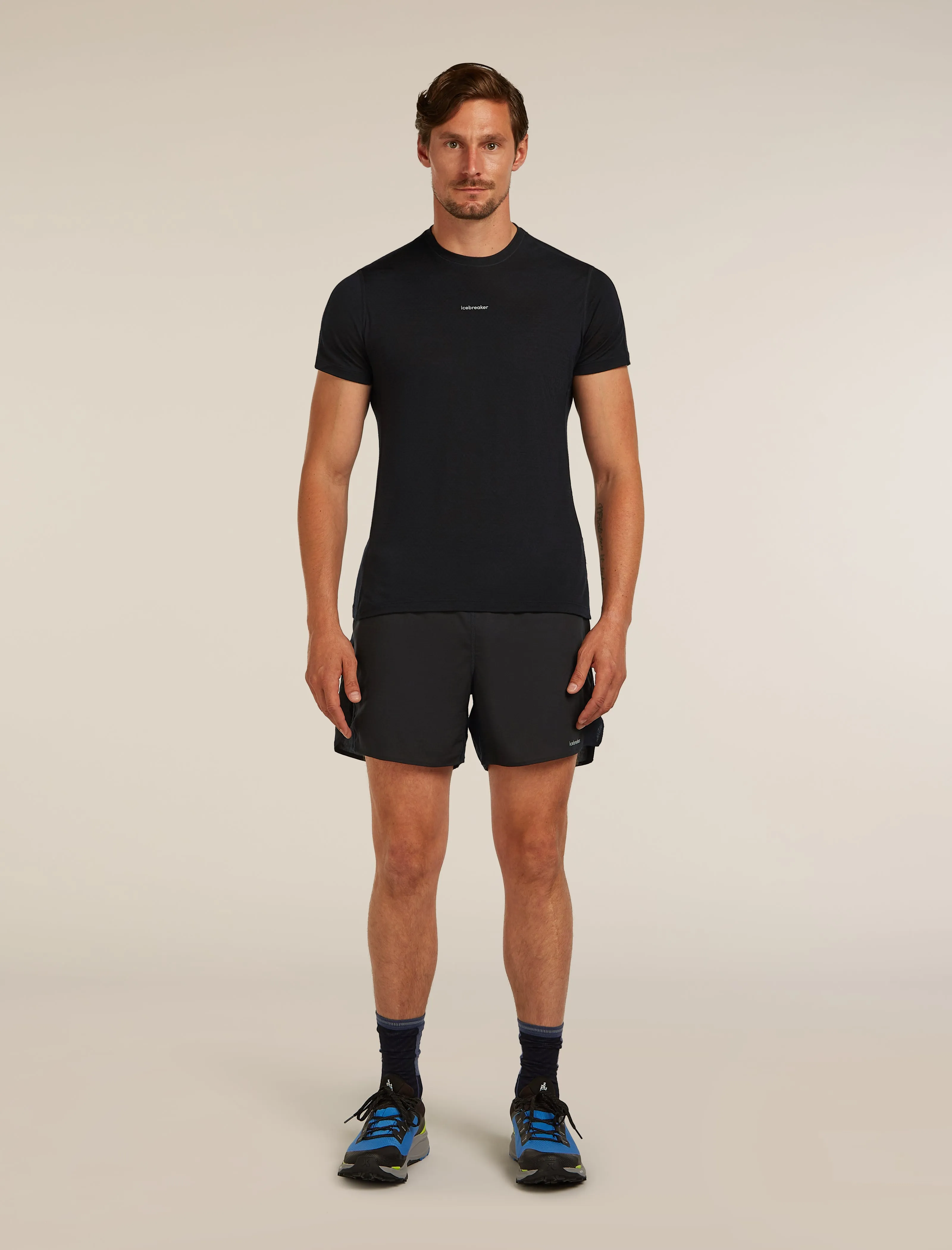 Men's Merino Blend 125 Cool-Lite™ Speed Short Sleeve T-Shirt sold by Icebreaker product image thumbnail 3