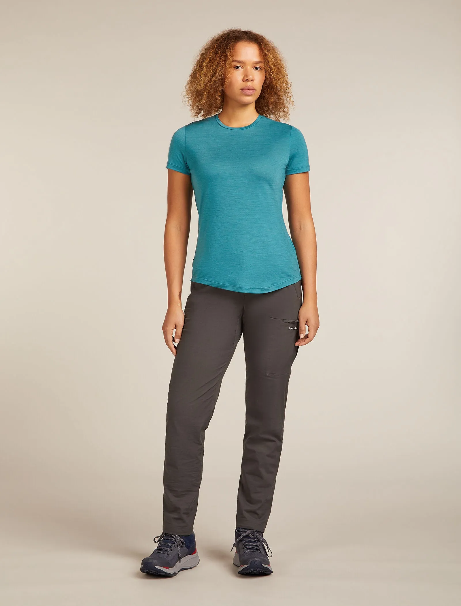 Women's Merino Blend 125 Cool-Lite™ Sphere Short Sleeve T-Shirt sold by Icebreaker product image thumbnail 3