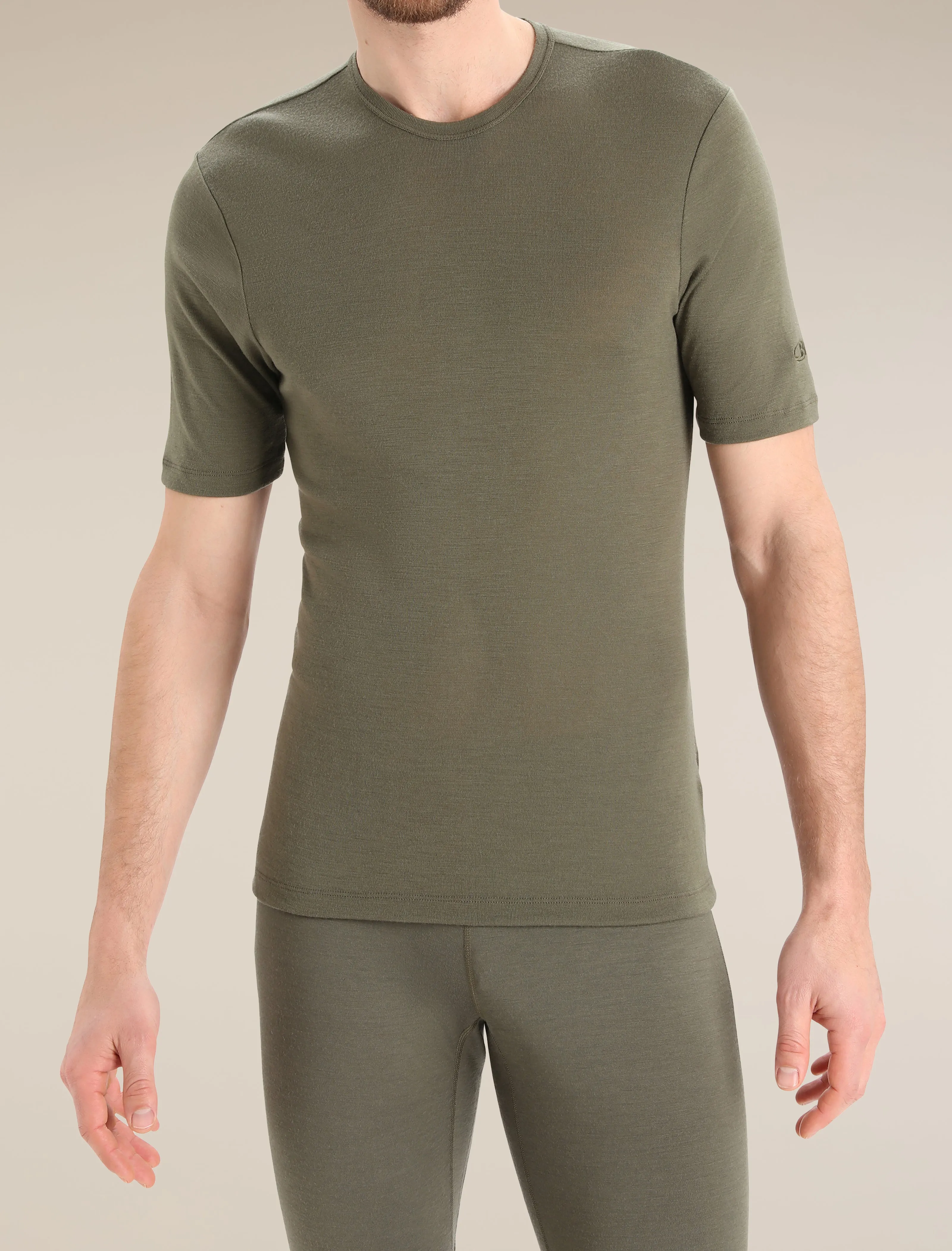 Men's Merino 175 Everyday Short Sleeve Crewe Thermal Top sold by Icebreaker