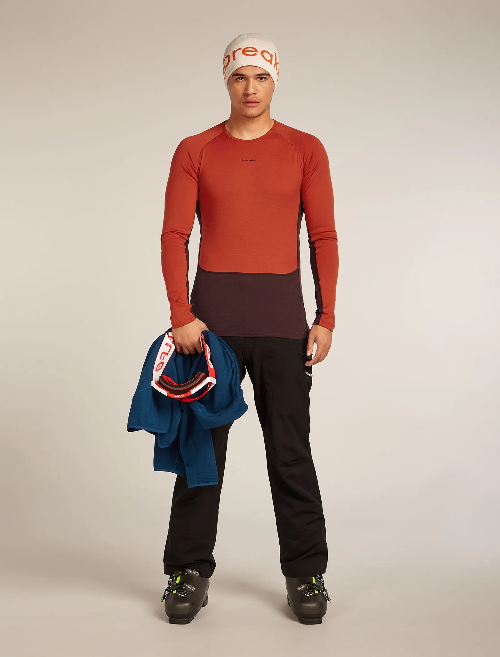 Men's Merino 260 ZoneKnit™ Long Sleeve Crewe Thermal Top sold by Icebreaker product image thumbnail 4