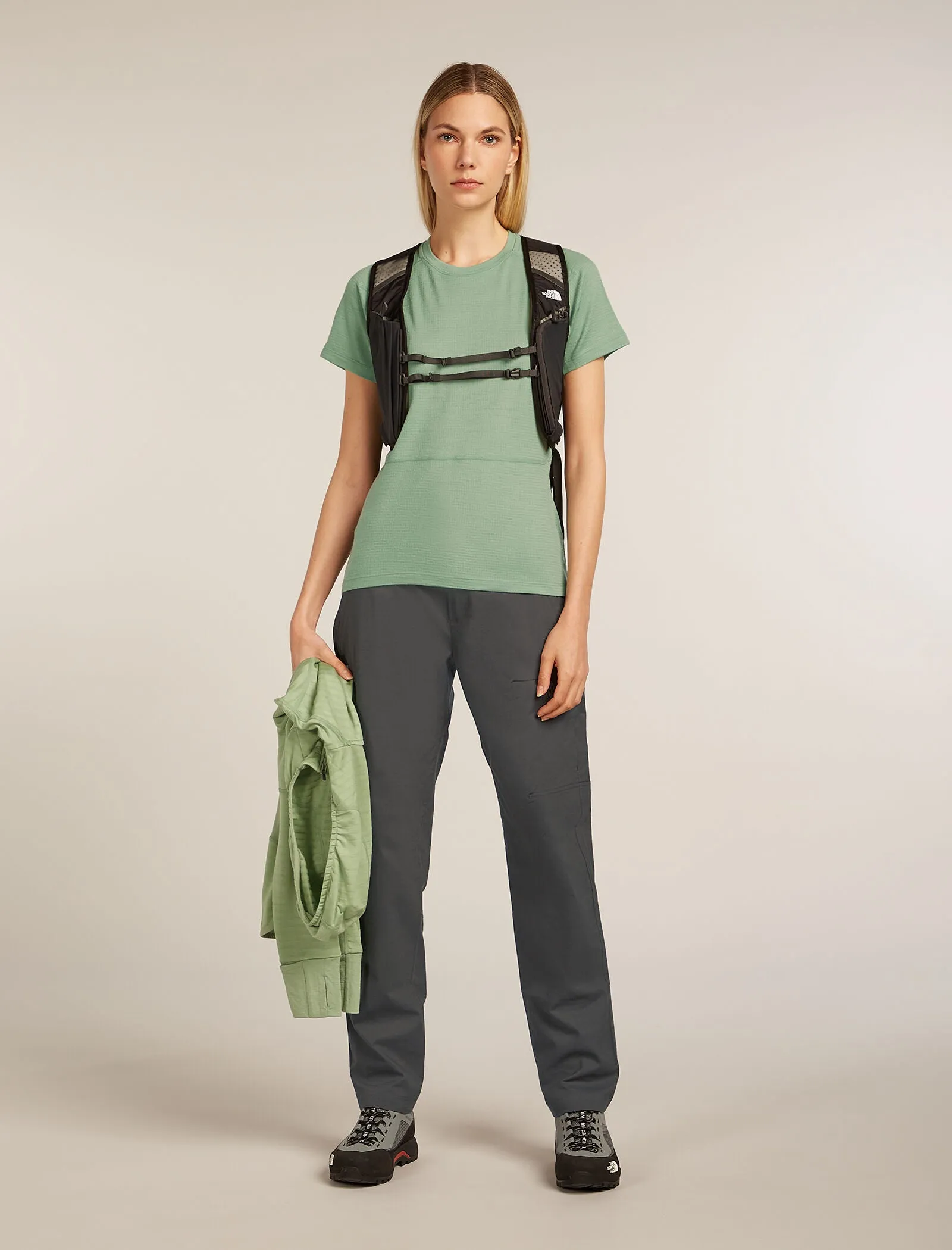 Women's Merino 200 Waffle Elevation Short Sleeve T-Shirt sold by Icebreaker product image thumbnail 4