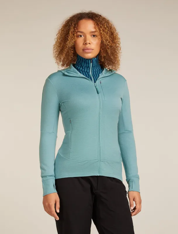 Women's Merino 260 Quantum Long Sleeve Zip Hoodie sold by Icebreaker