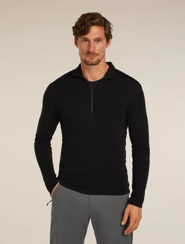 Men's Merino 175 Everyday Long Sleeve Half Zip Thermal Top sold by Icebreaker