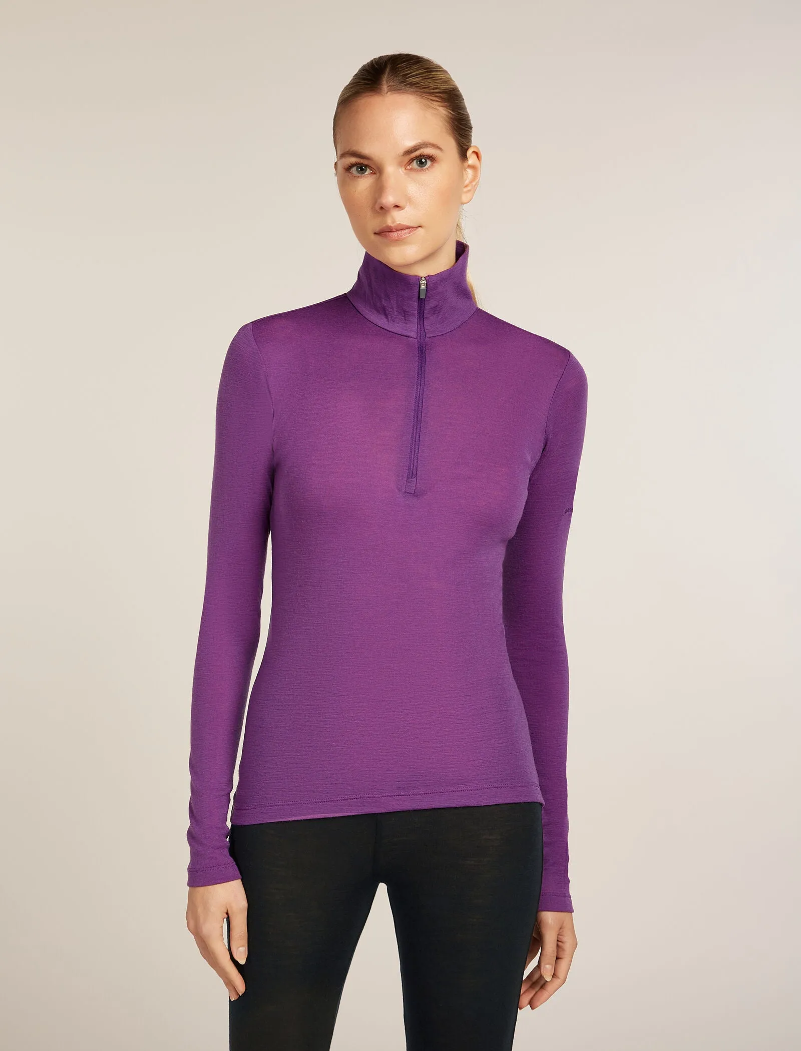 Women's Merino 175 Everyday Long Sleeve Half Zip Thermal Top sold by Icebreaker