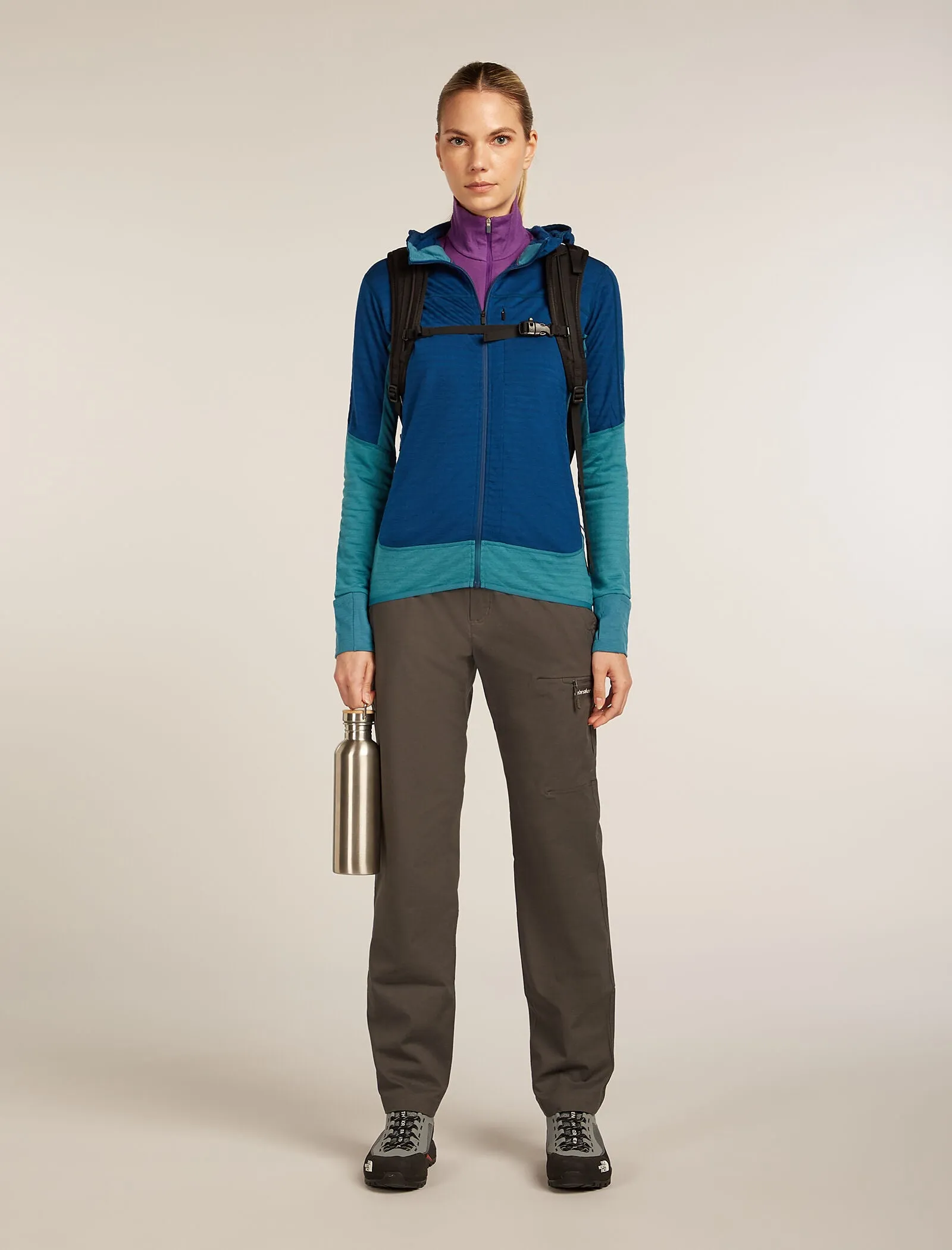 Women's Merino 175 Everyday Long Sleeve Half Zip Thermal Top sold by Icebreaker product image thumbnail 4