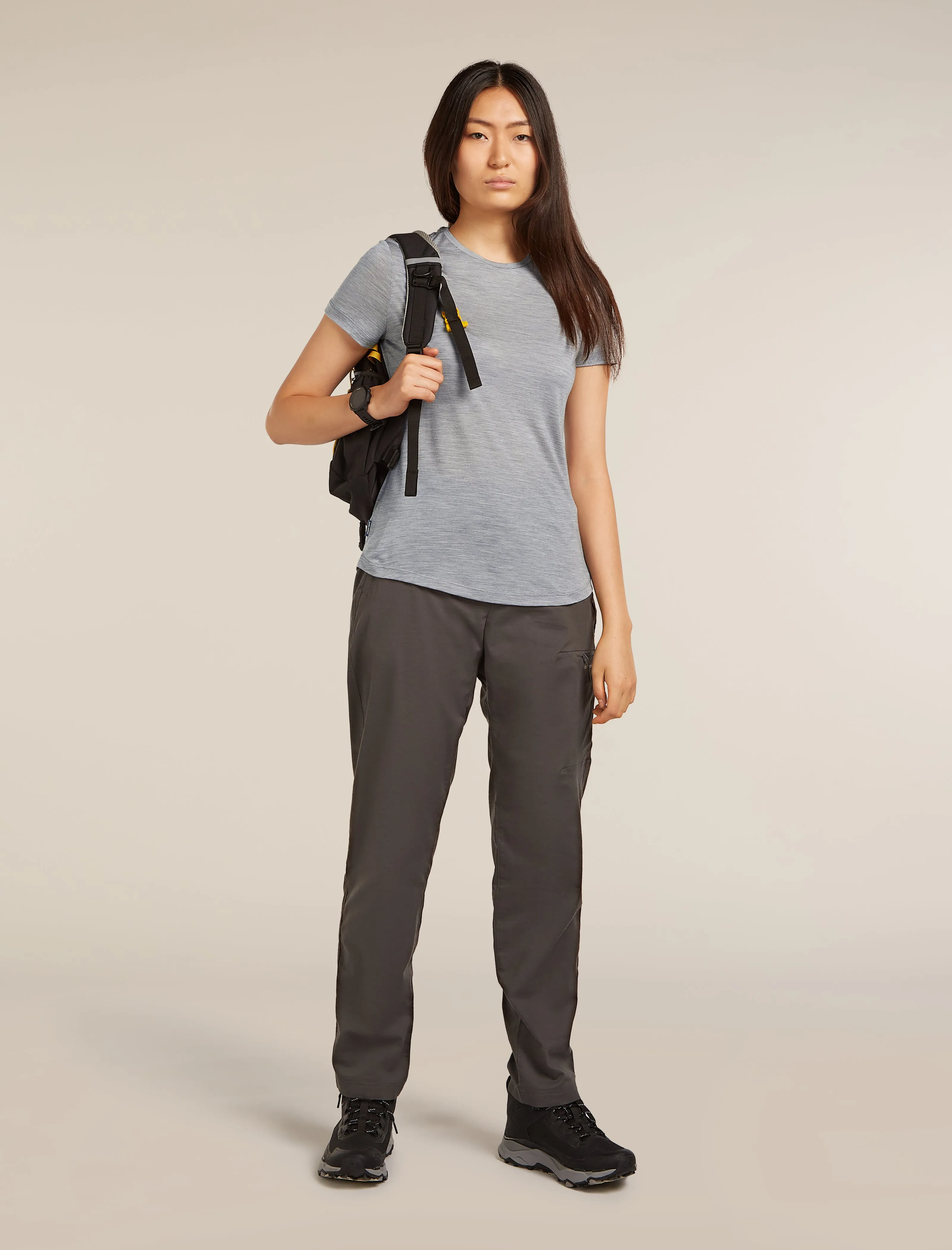 Women's Merino Blend 125 Cool-Lite™ Sphere Short Sleeve T-Shirt sold by Icebreaker product image thumbnail 4