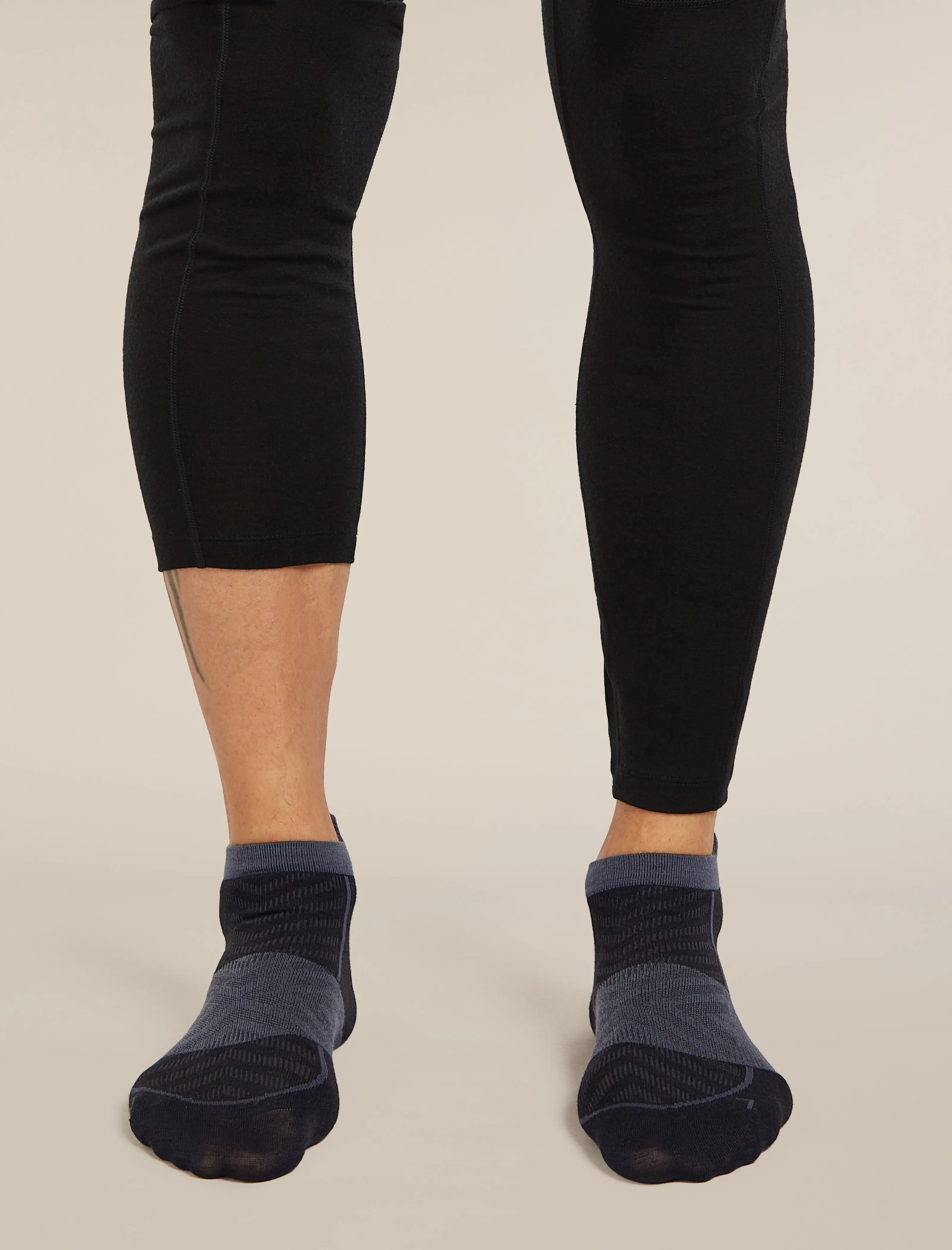 Men's Merino Blend Run+ Ultralight Micro Socks sold by Icebreaker product image thumbnail 3