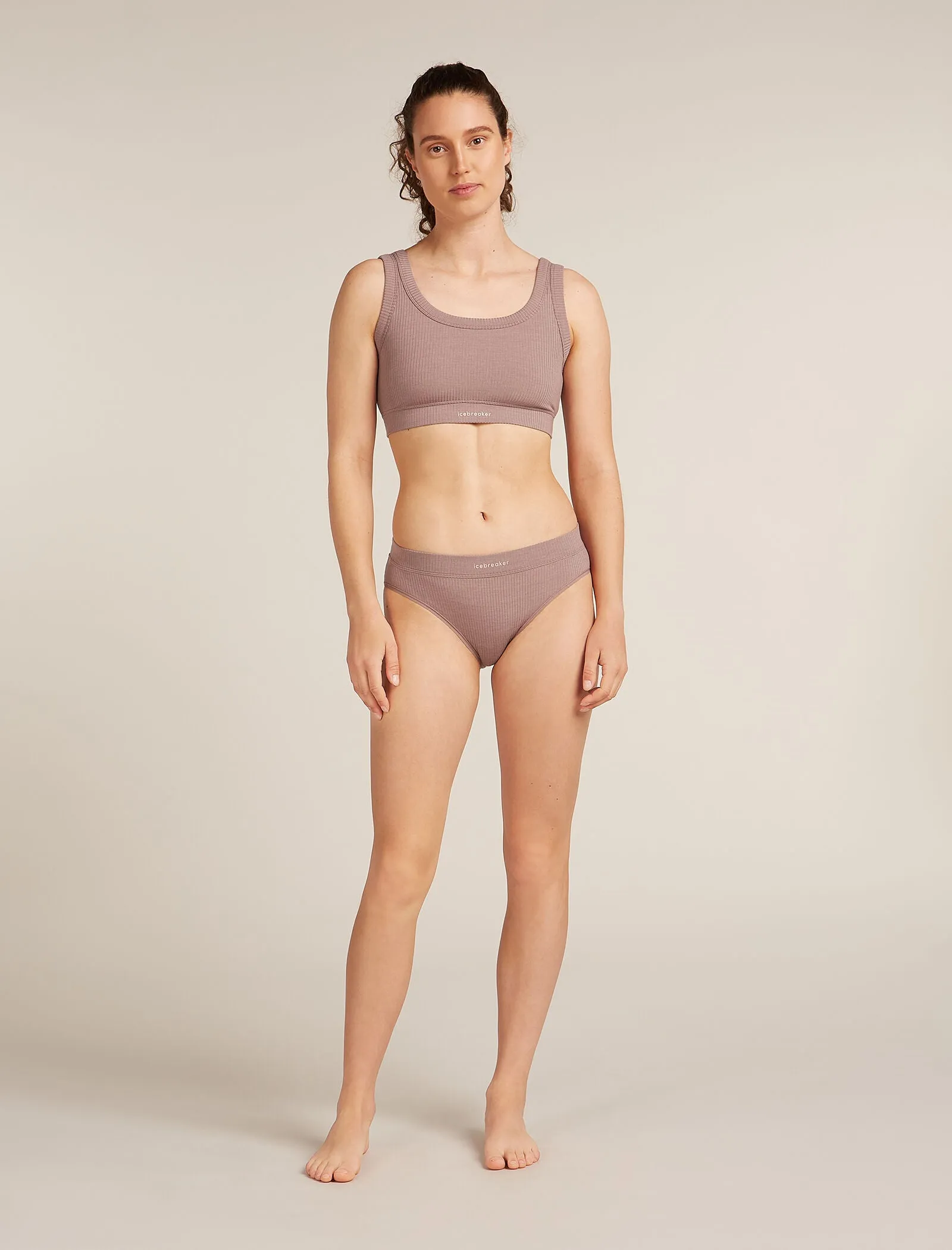 Women's Merino Blend Rib Lotus Hipster sold by Icebreaker product image thumbnail 3