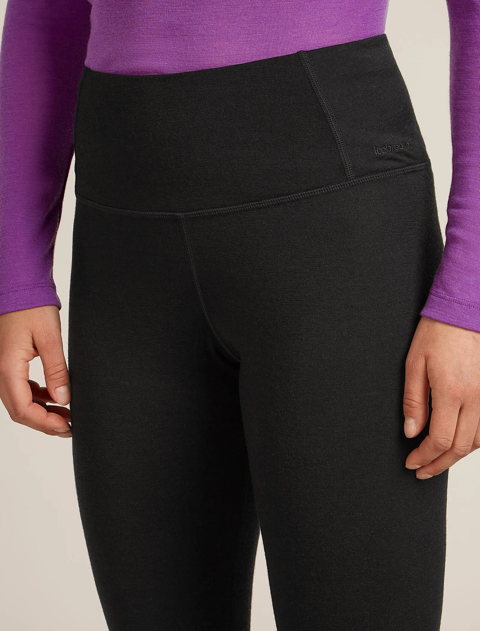 Women's Merino 200 Oasis High Rise Thermal Leggings sold by Icebreaker product image thumbnail 5