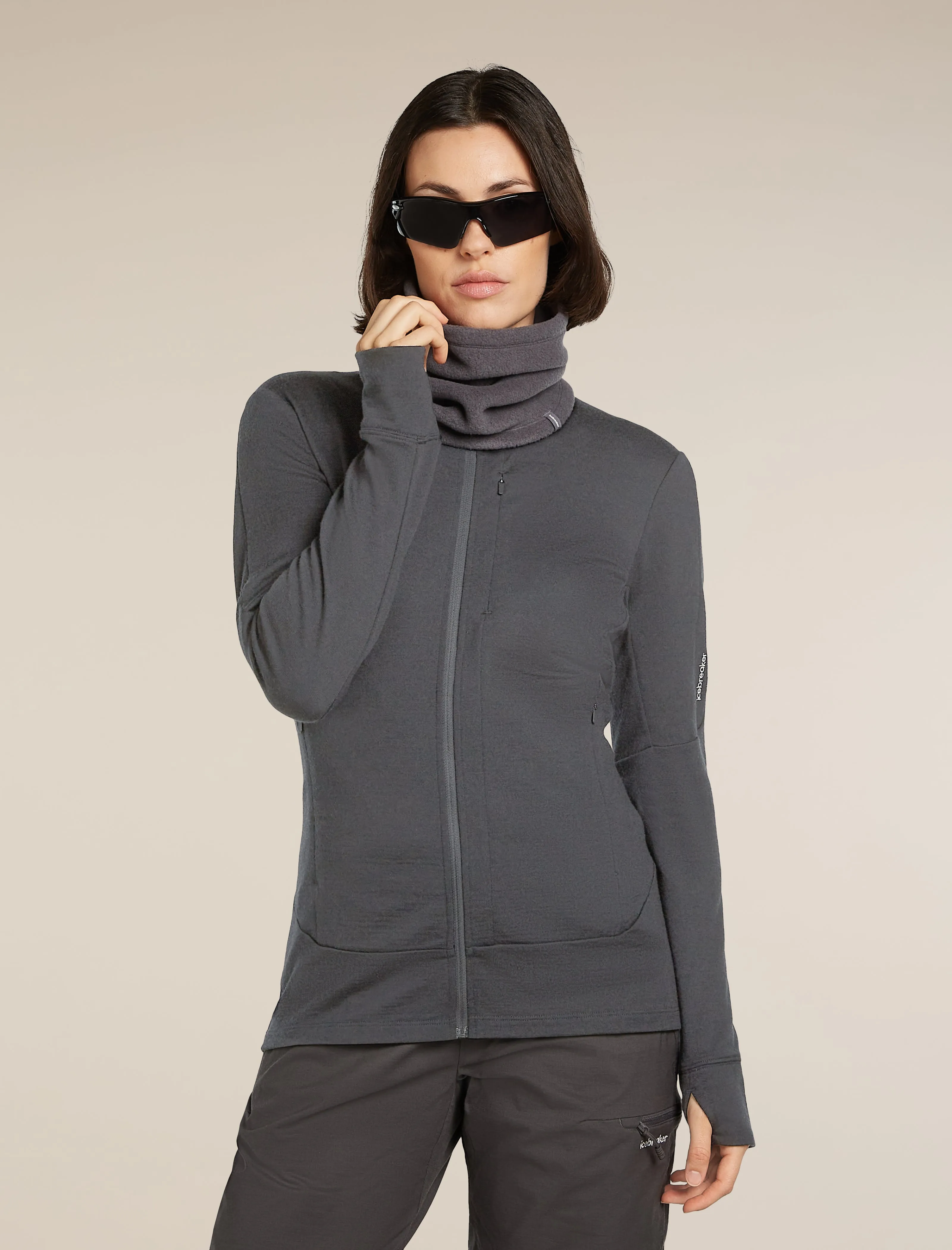 Unisex Merino Blend 800 RealFleece™ Classic Pile Chute sold by Icebreaker product image thumbnail 3