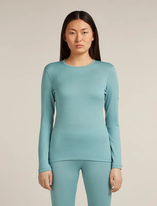 Women's Merino 260 Tech Long Sleeve Crewe Thermal Top sold by Icebreaker